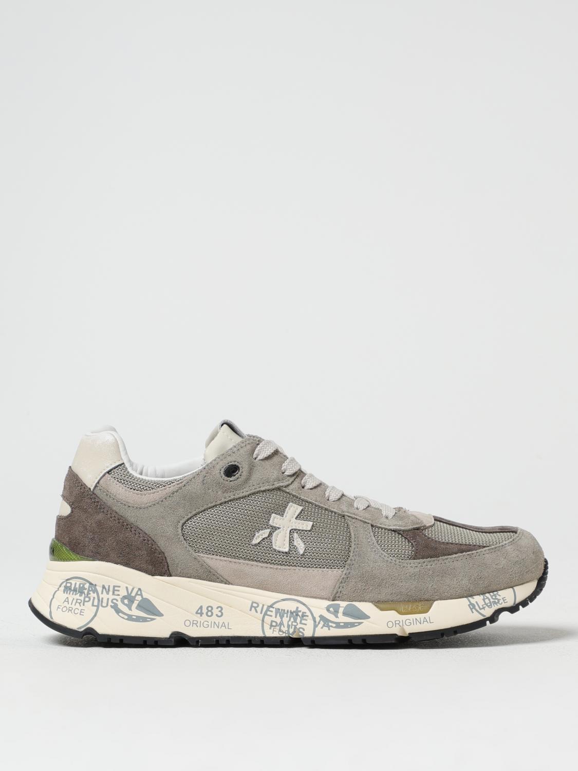 Shop Premiata Sneakers Men Color Military