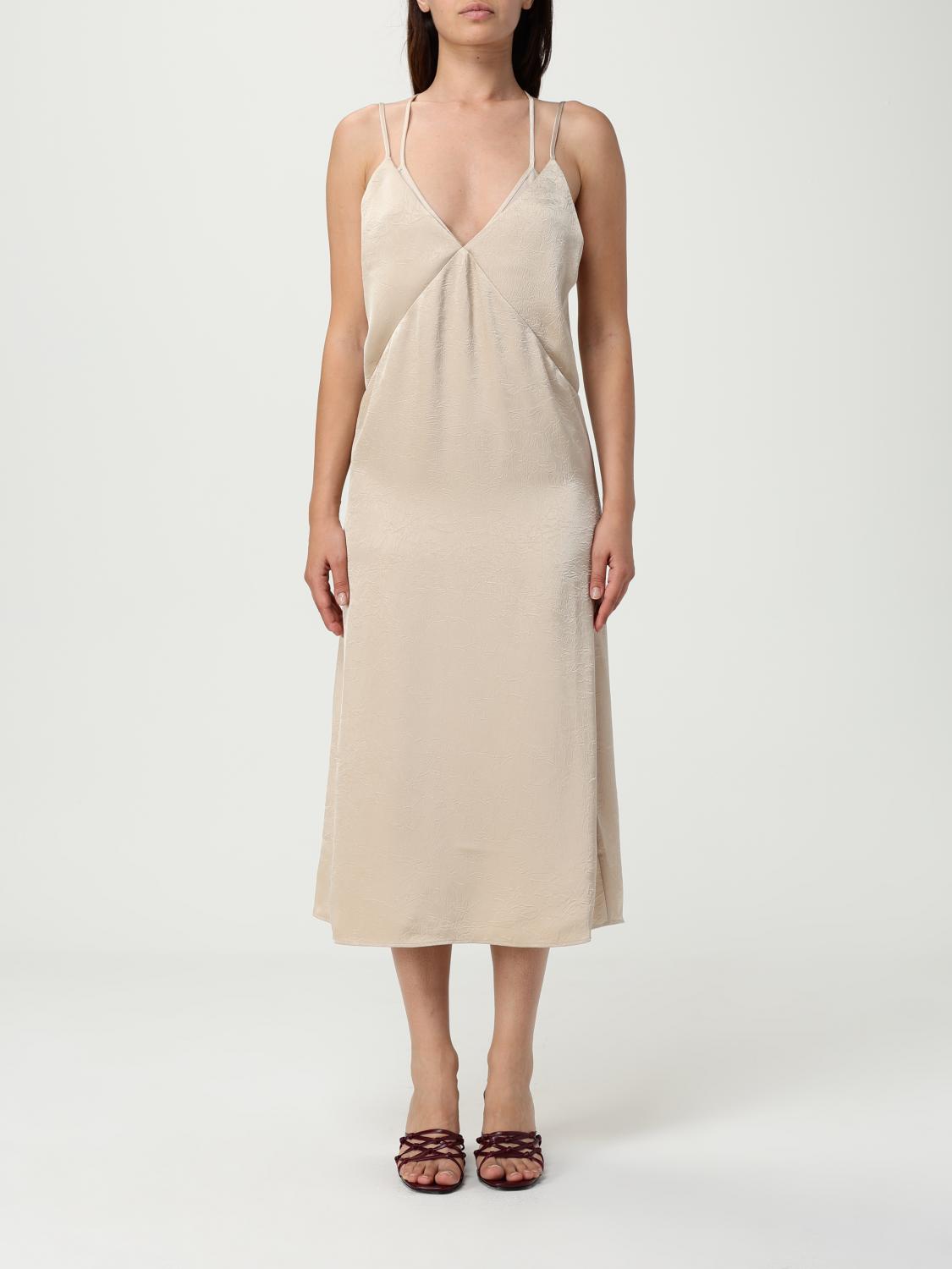 Hugo Boss Kleider Boss Damen Farbe Beige In Brown