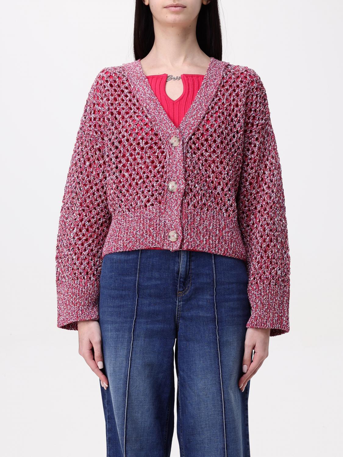 Hugo Boss Cardigan Boss Woman Color Multicolor In Multicolor