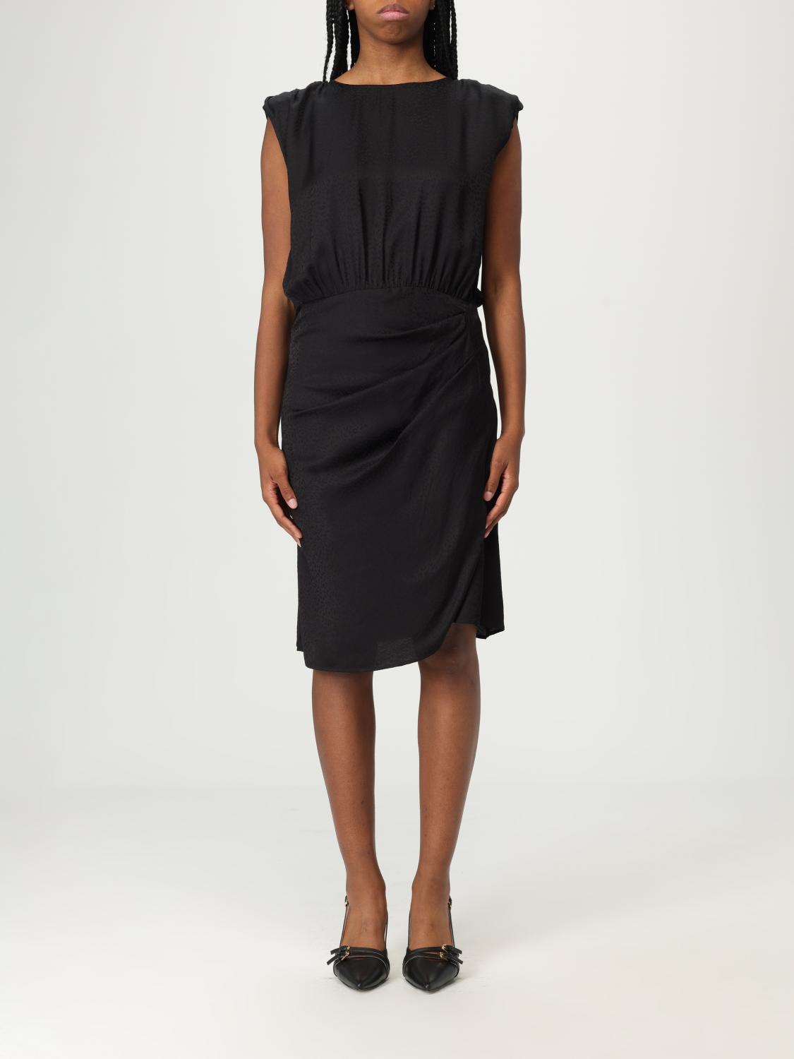 Hugo Boss Kleider Boss Damen Farbe Schwarz In Black