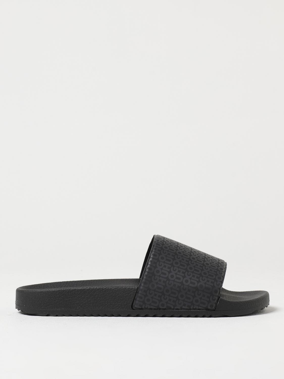 Hugo Boss Sandals Hugo Men Color Black In Black