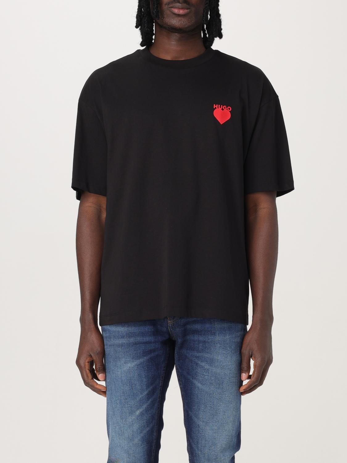 Hugo Boss T-shirt Hugo Men Color Black In Black