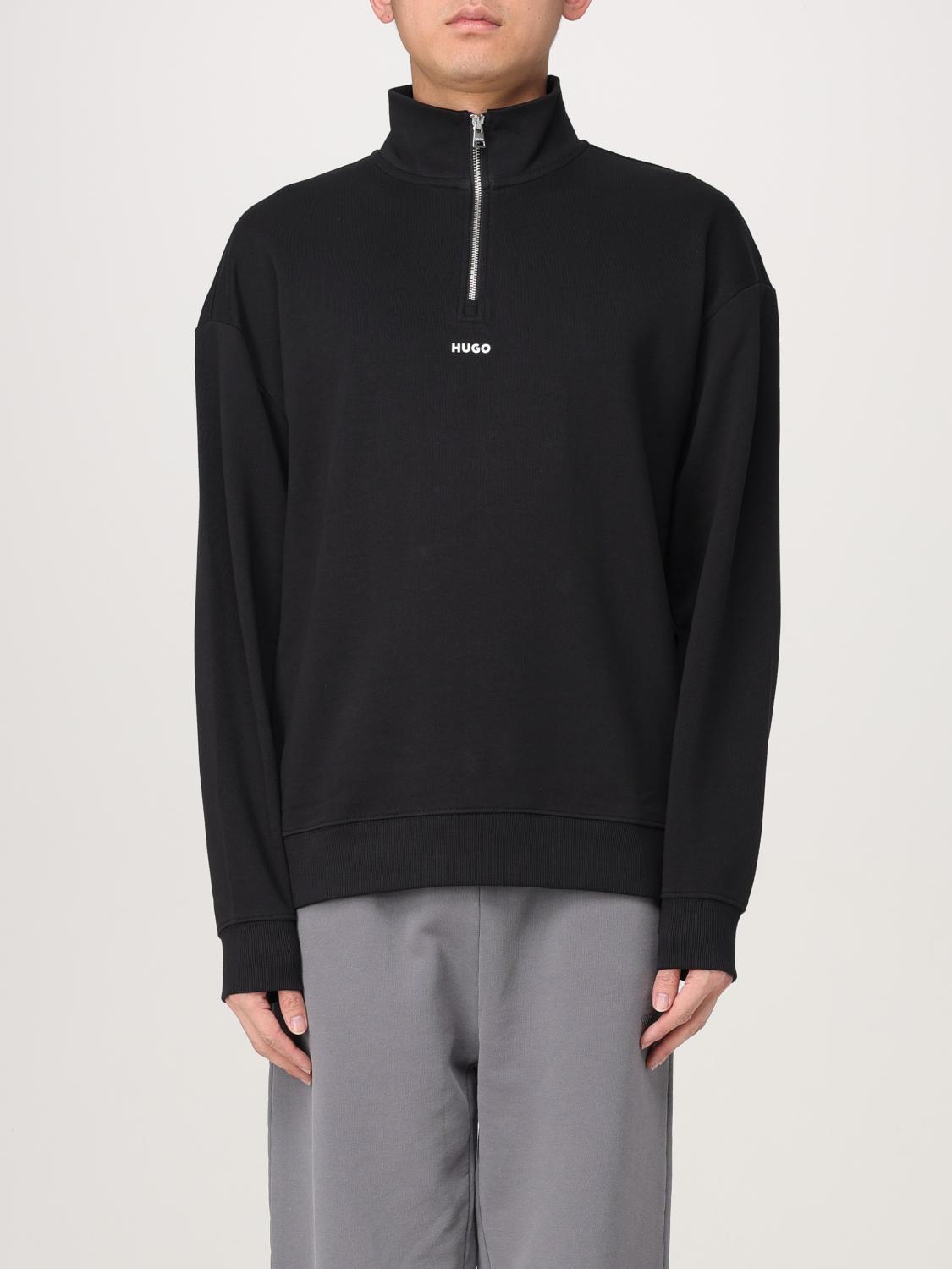 HUGO BOSS SWEATSHIRT HUGO MEN COLOR BLACK 426723002