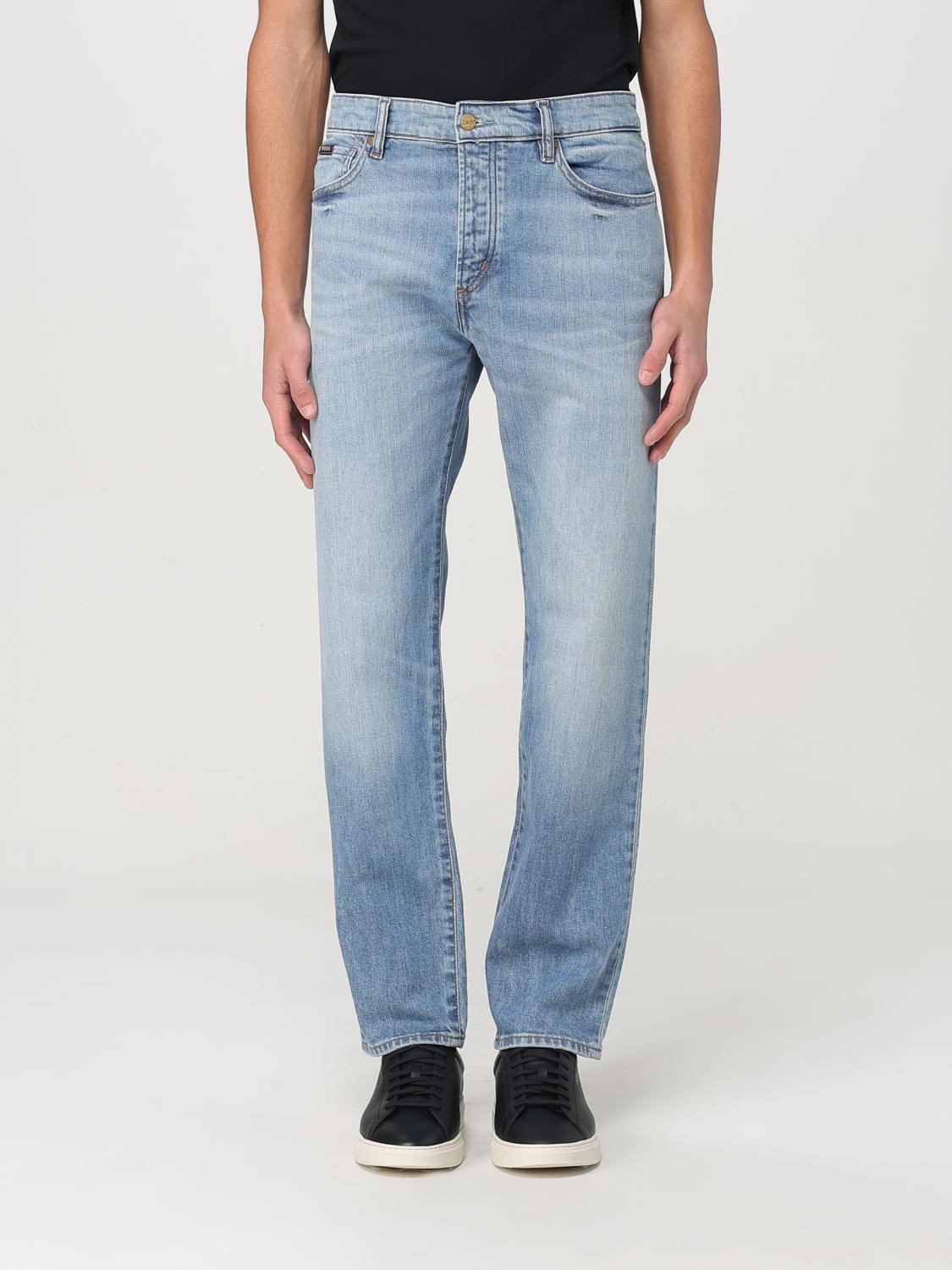 Hugo Boss Jeans Boss Men Color Stone Washed In Stone Washed
