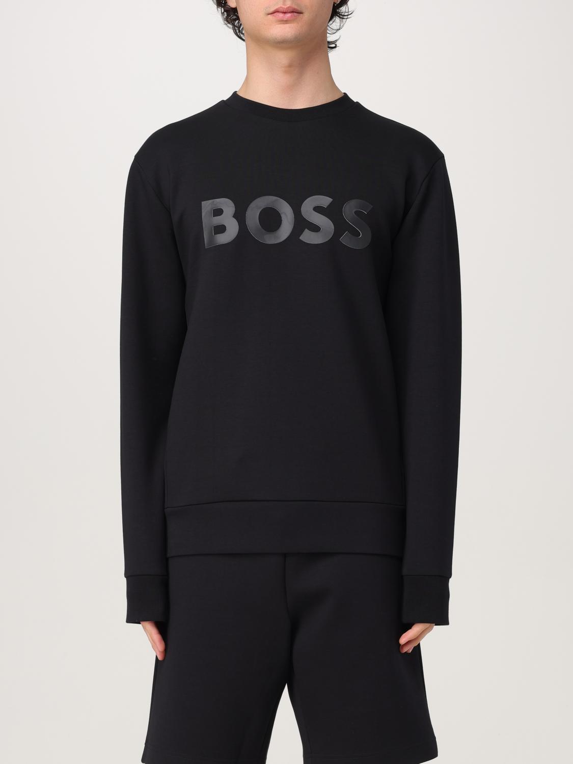 HUGO BOSS SWEATSHIRT BOSS MEN COLOR BLACK 426732002