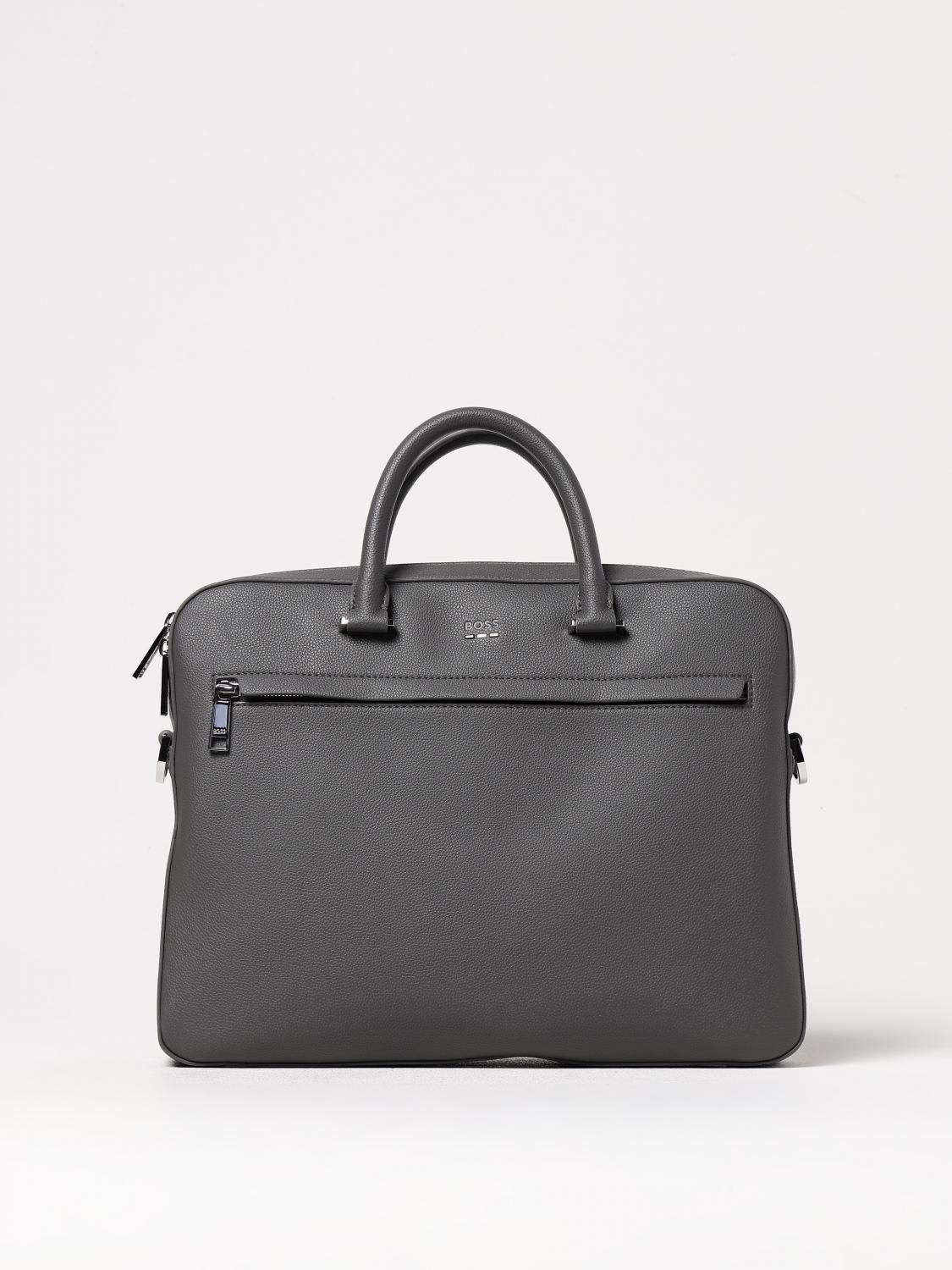 Bags BOSS Men color Charcoal Bags BOSS Men color Charcoal