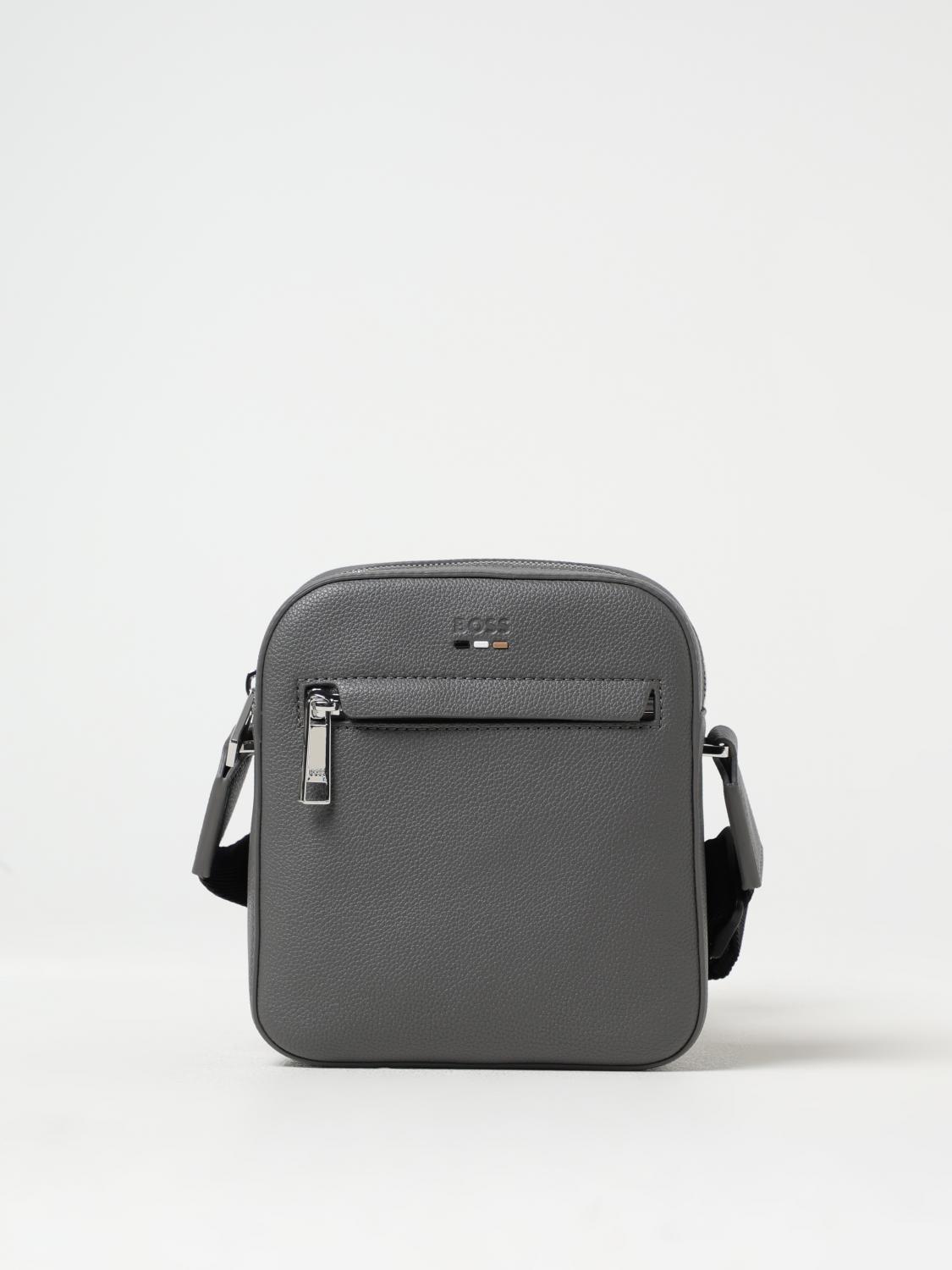 Shoulder Bag BOSS Men color Charcoal