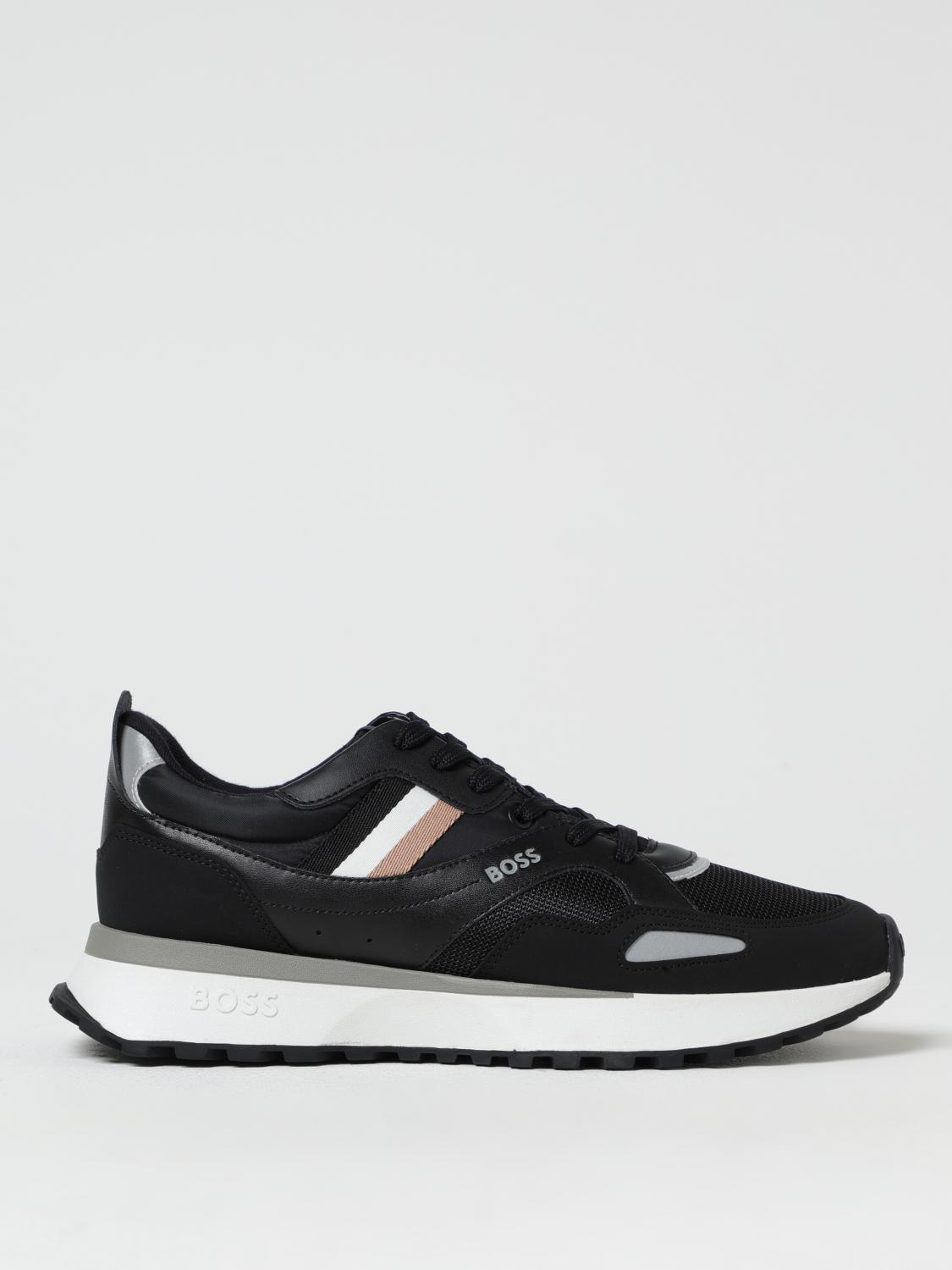 Hugo Boss Black Running-style Hybrid Sneakers In Black