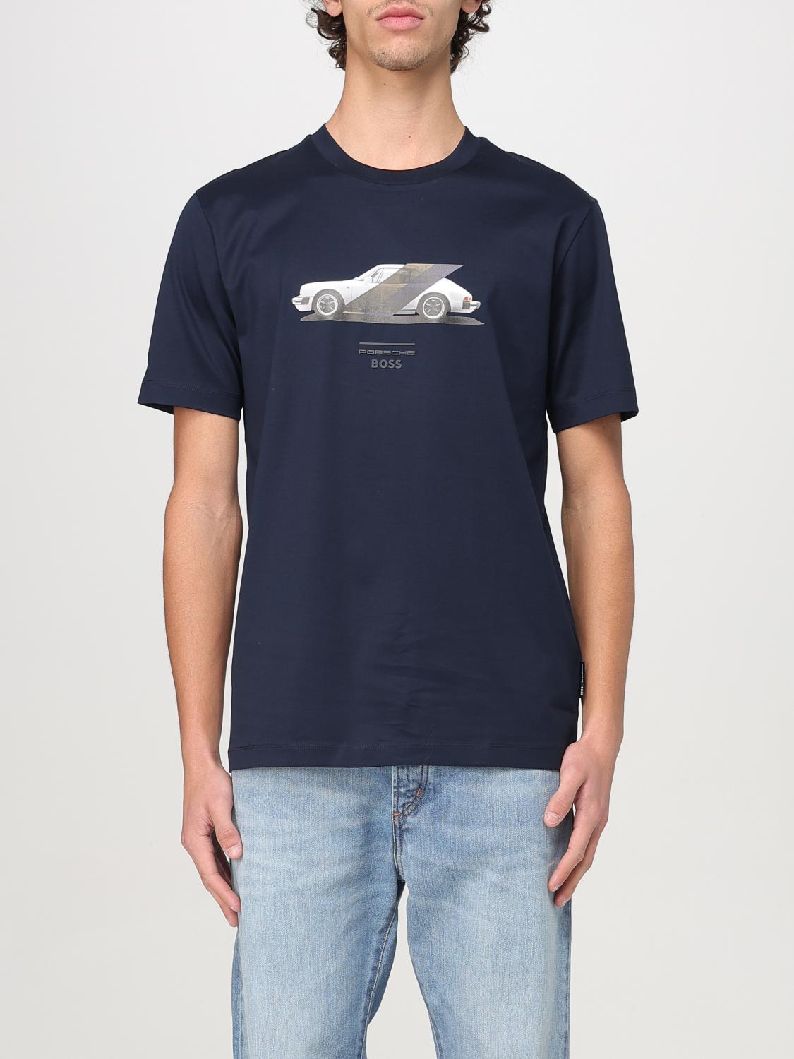 HUGO BOSS T-SHIRT BOSS MEN COLOR BLUE 426764009