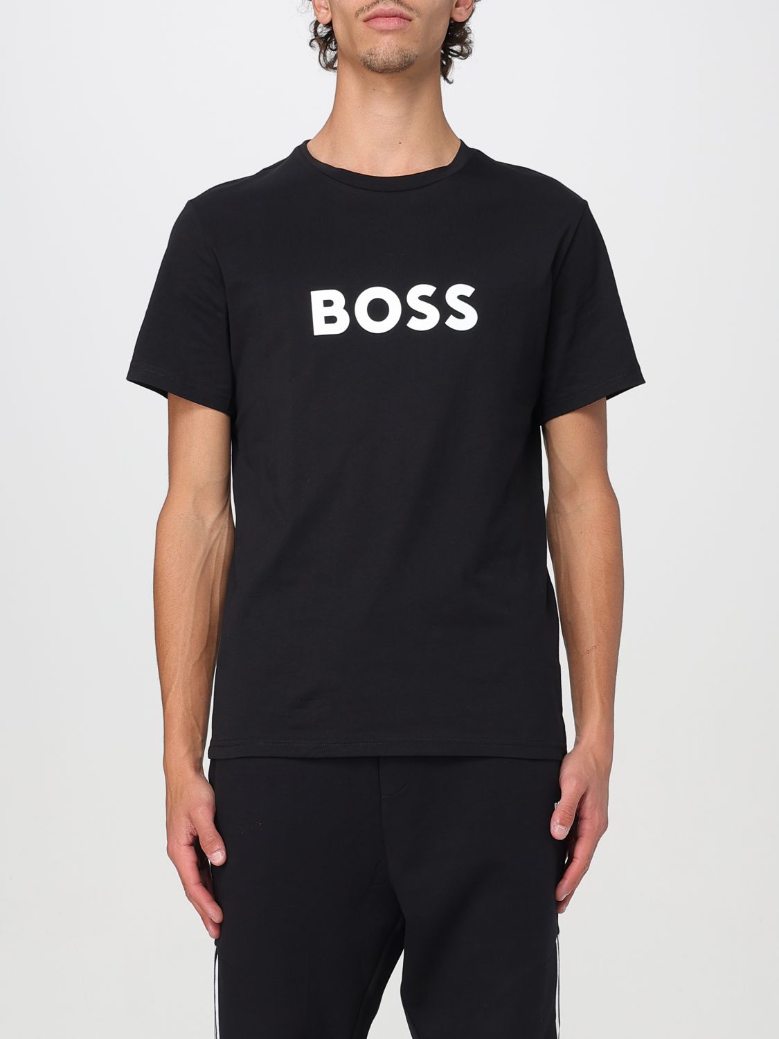 Hugo Boss T-shirt Boss Men Color Black