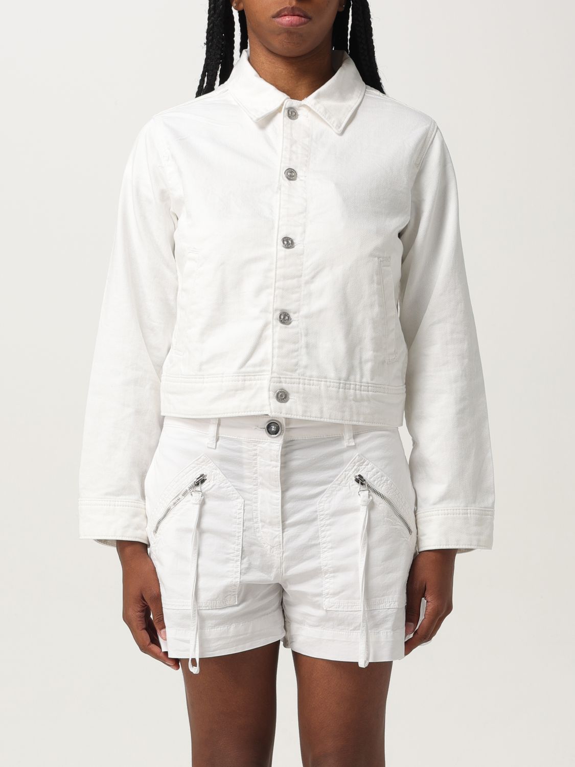 Hugo Boss Jacke Boss Damen Farbe Natural In White