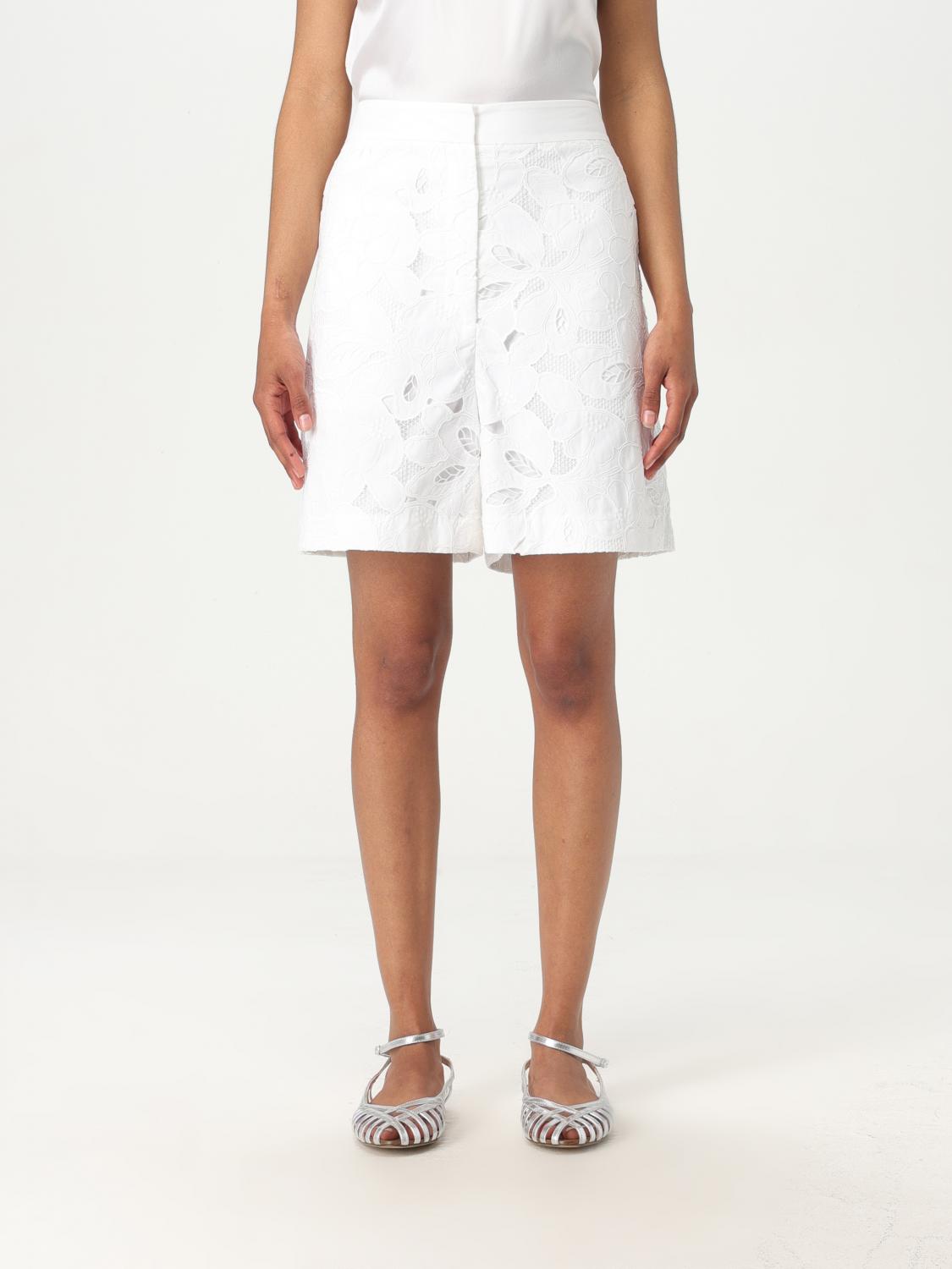 Hugo Boss Short Boss Woman Color White In White