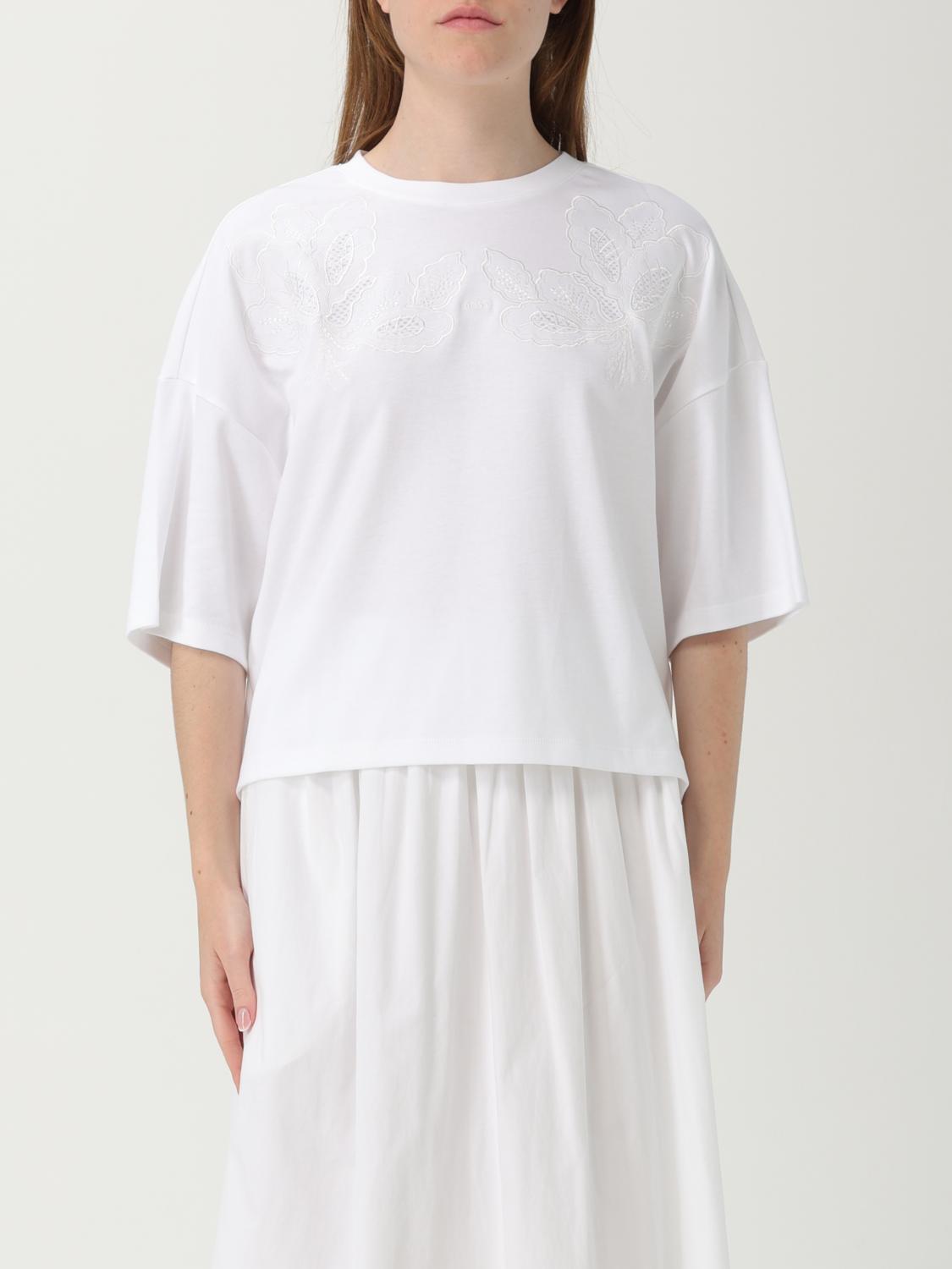Hugo Boss T-shirt Boss Damen Farbe Weiss In White