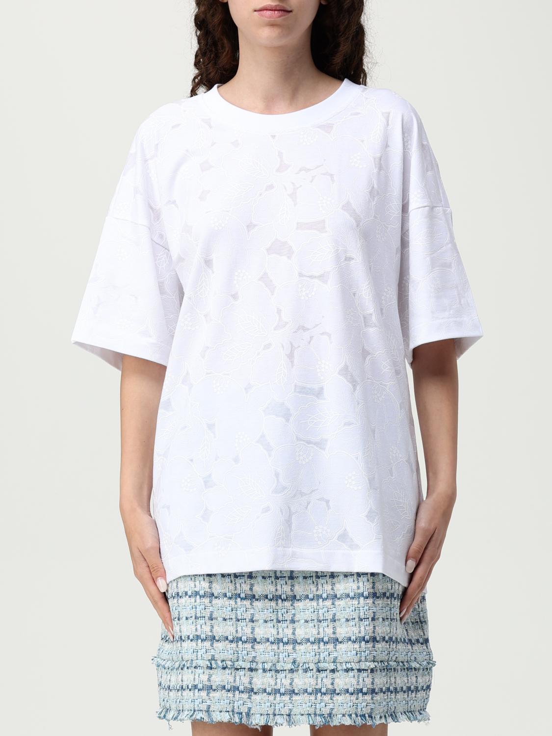 Hugo Boss T-shirt Boss Damen Farbe Weiss In White