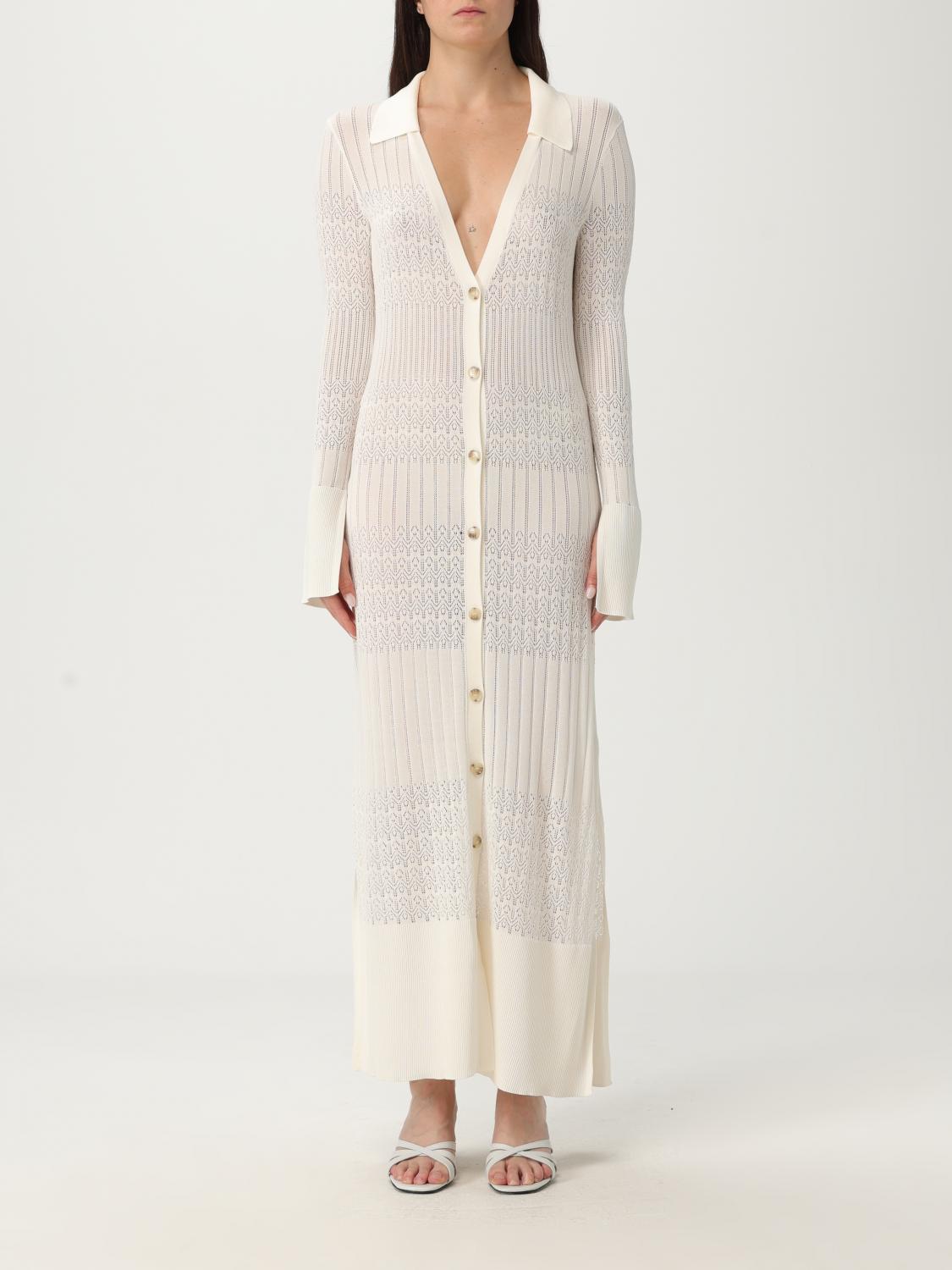 Hugo Boss Kleider Boss Damen Farbe Weiss In Neutral