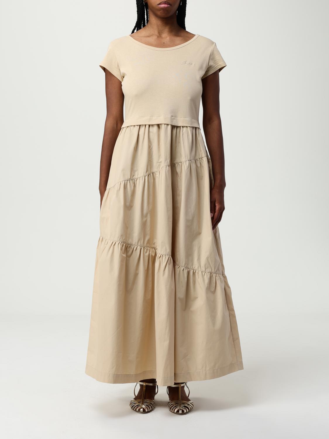 Hugo Boss Kleider Boss Damen Farbe Beige In Neutral