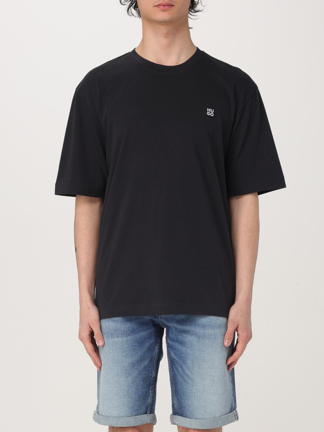 Hugo Boss T-shirt Hugo Men Color Black In Black