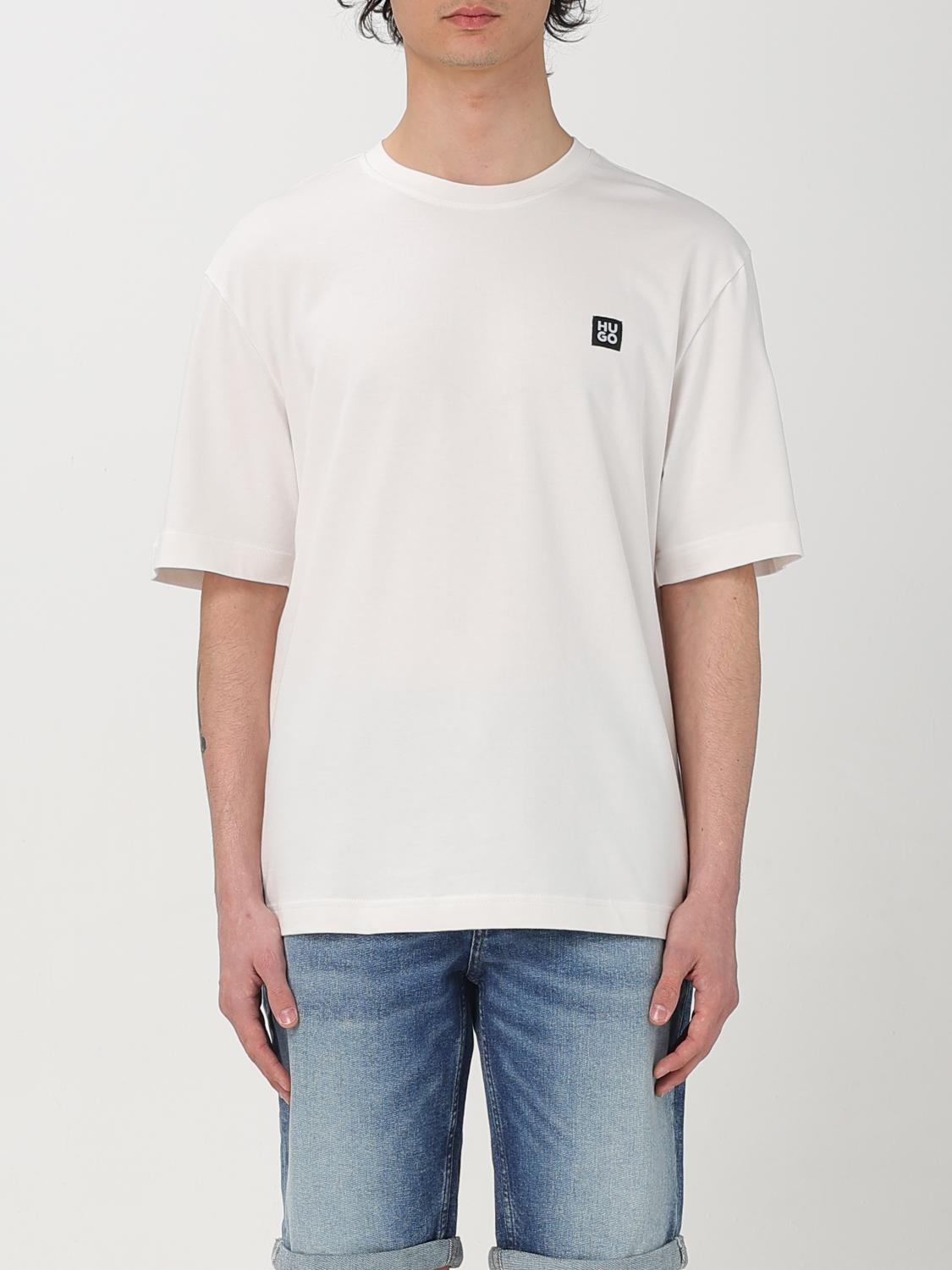 Hugo Boss T-shirt Hugo Men Color Natural In Natural