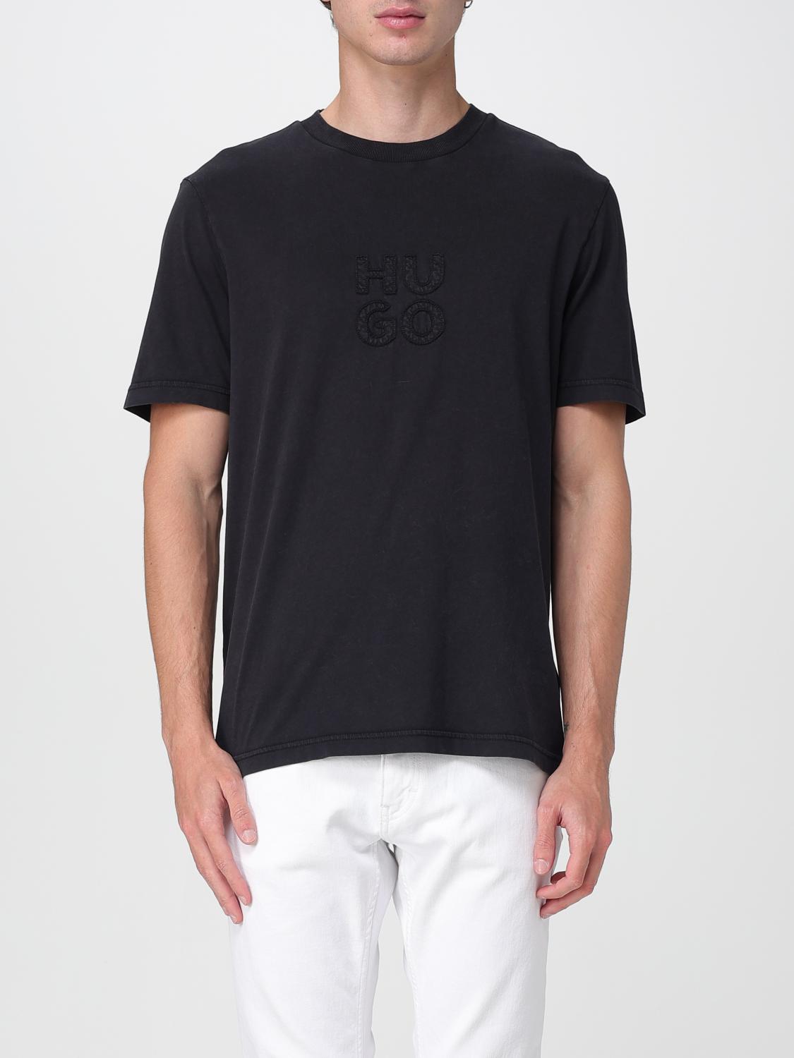 Hugo Boss T-shirt Hugo Men Color Black In Black