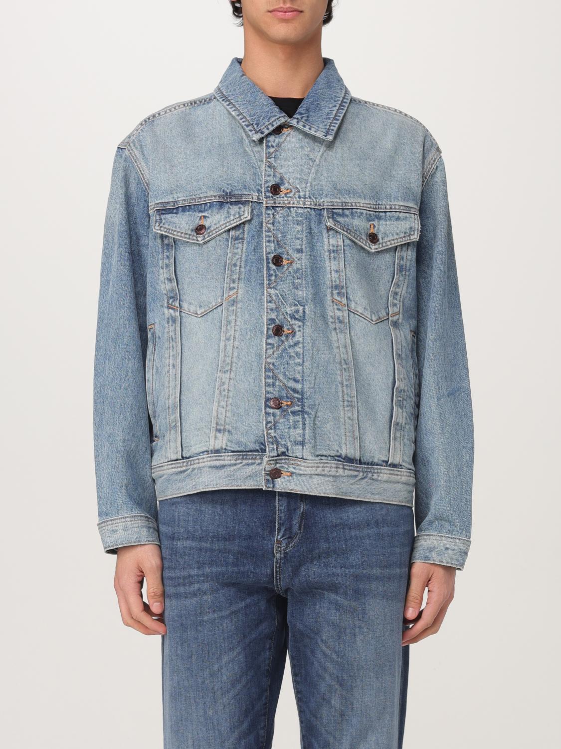 Hugo Boss Jacket Hugo Men Color Denim In Denim