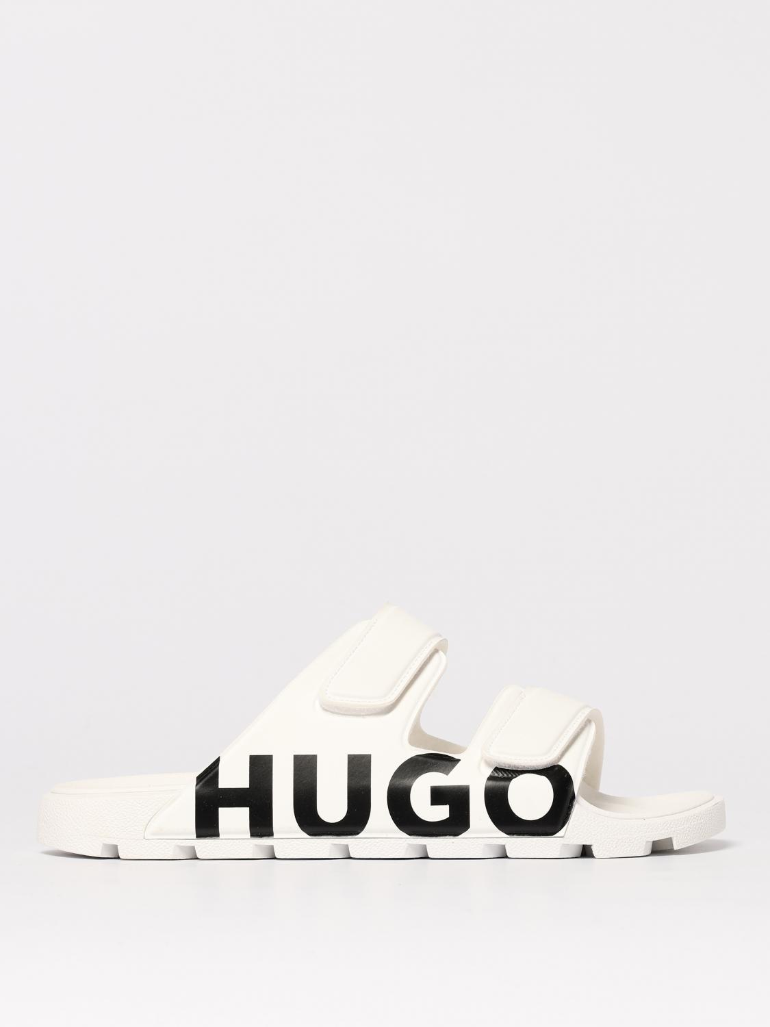 Hugo Boss Sandals Hugo Men Color White In White