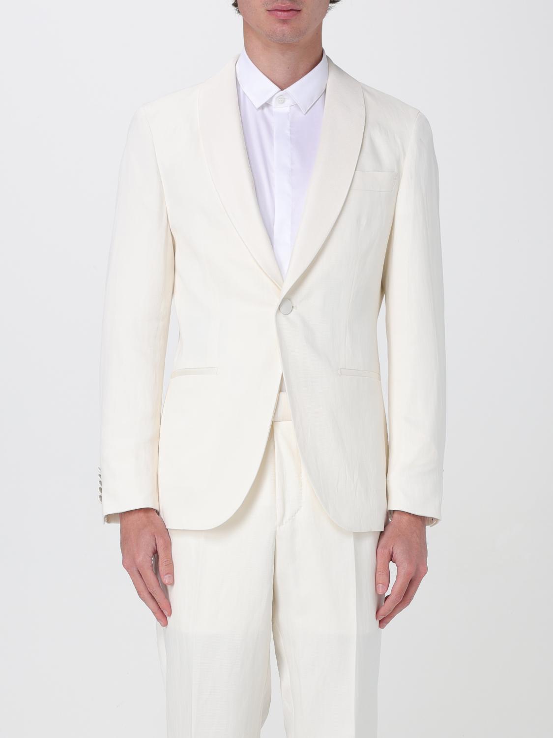 HUGO BOSS BLAZER BOSS MEN COLOR WHITE