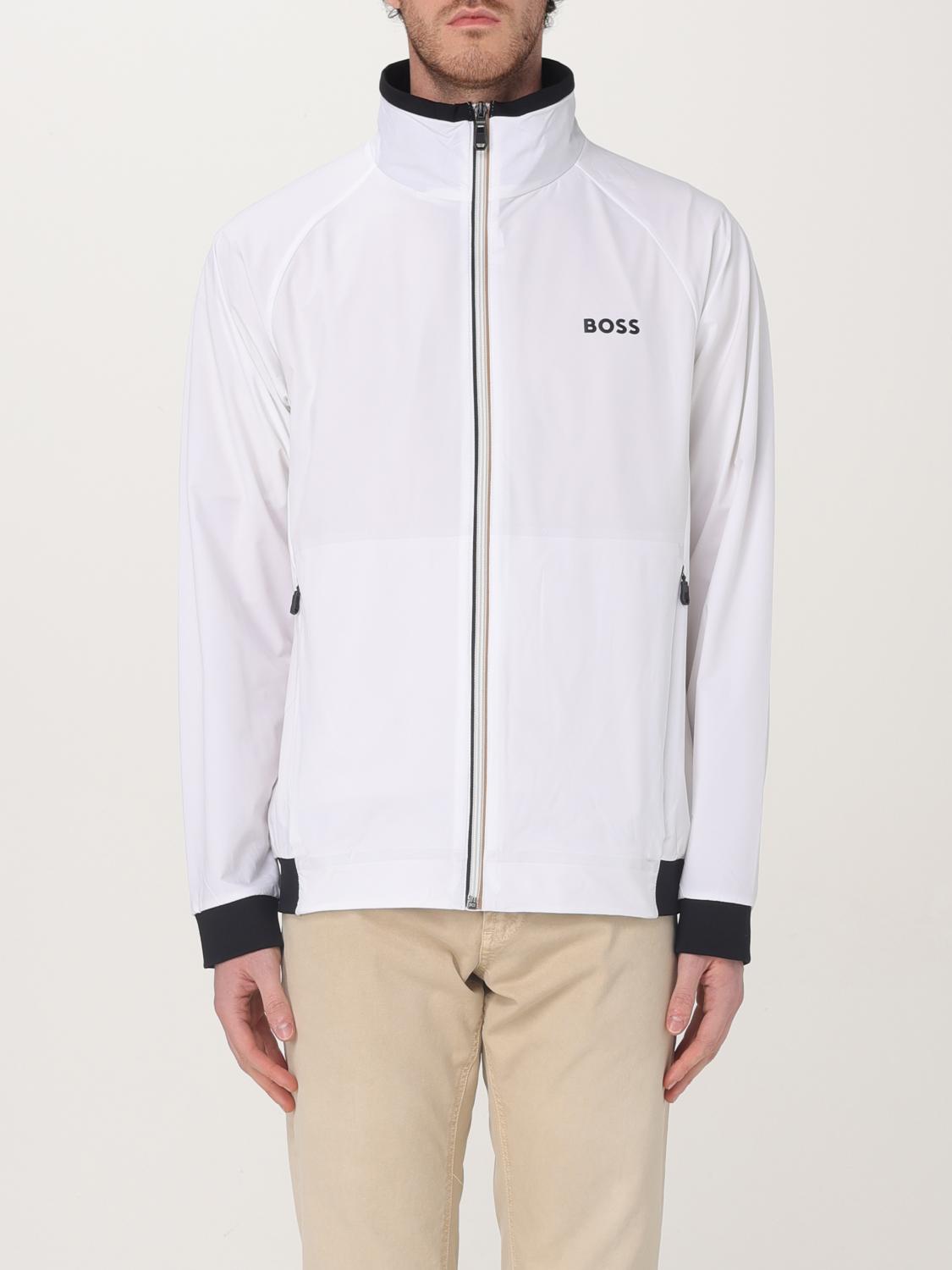 Jacket BOSS Men color White Jacket BOSS Men color White