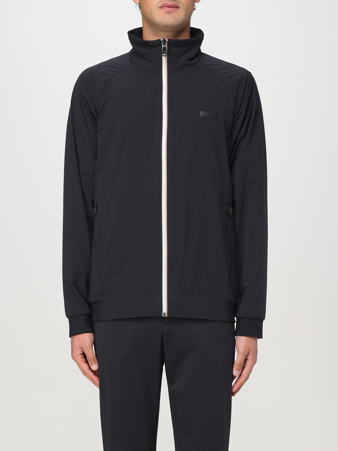 Hugo Boss Jacket Boss Men Color Black In Black