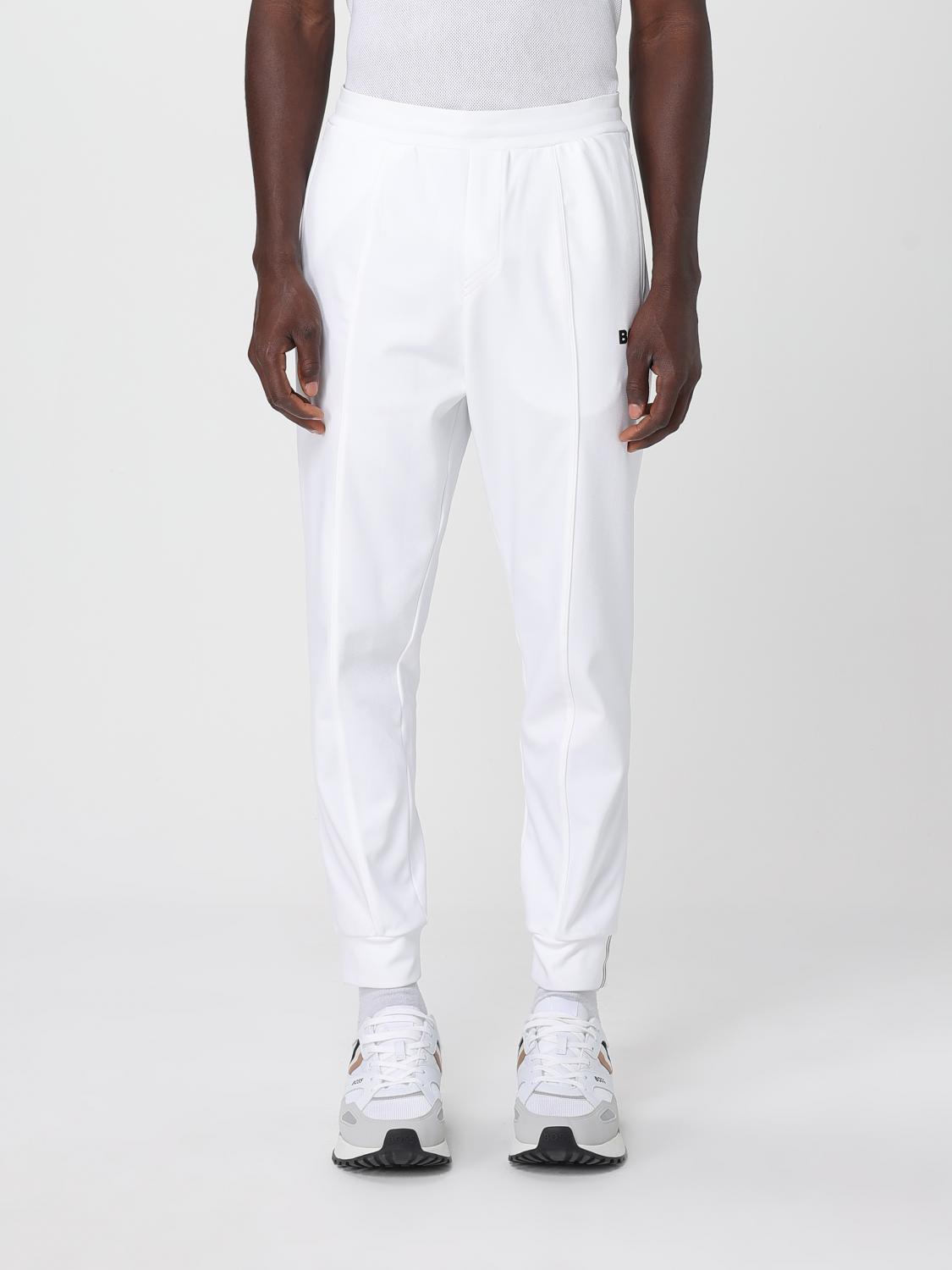 Hugo Boss Pants Boss Men Color White In White