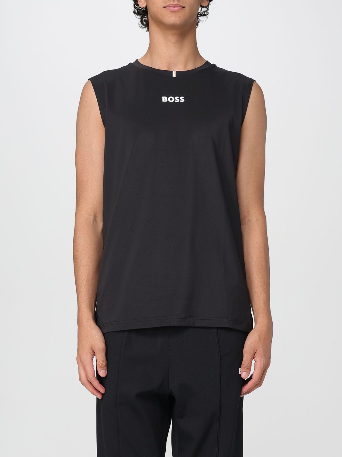 Hugo Boss T-shirt Boss Men Color Black In Black