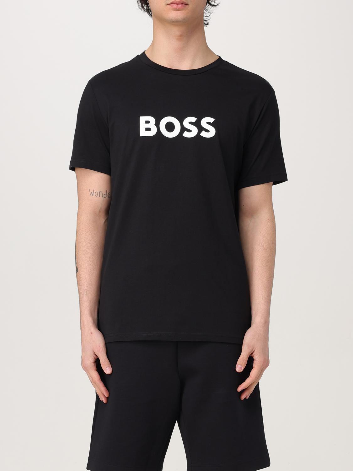 Hugo Boss Boss Tshirt Tiburt In Black