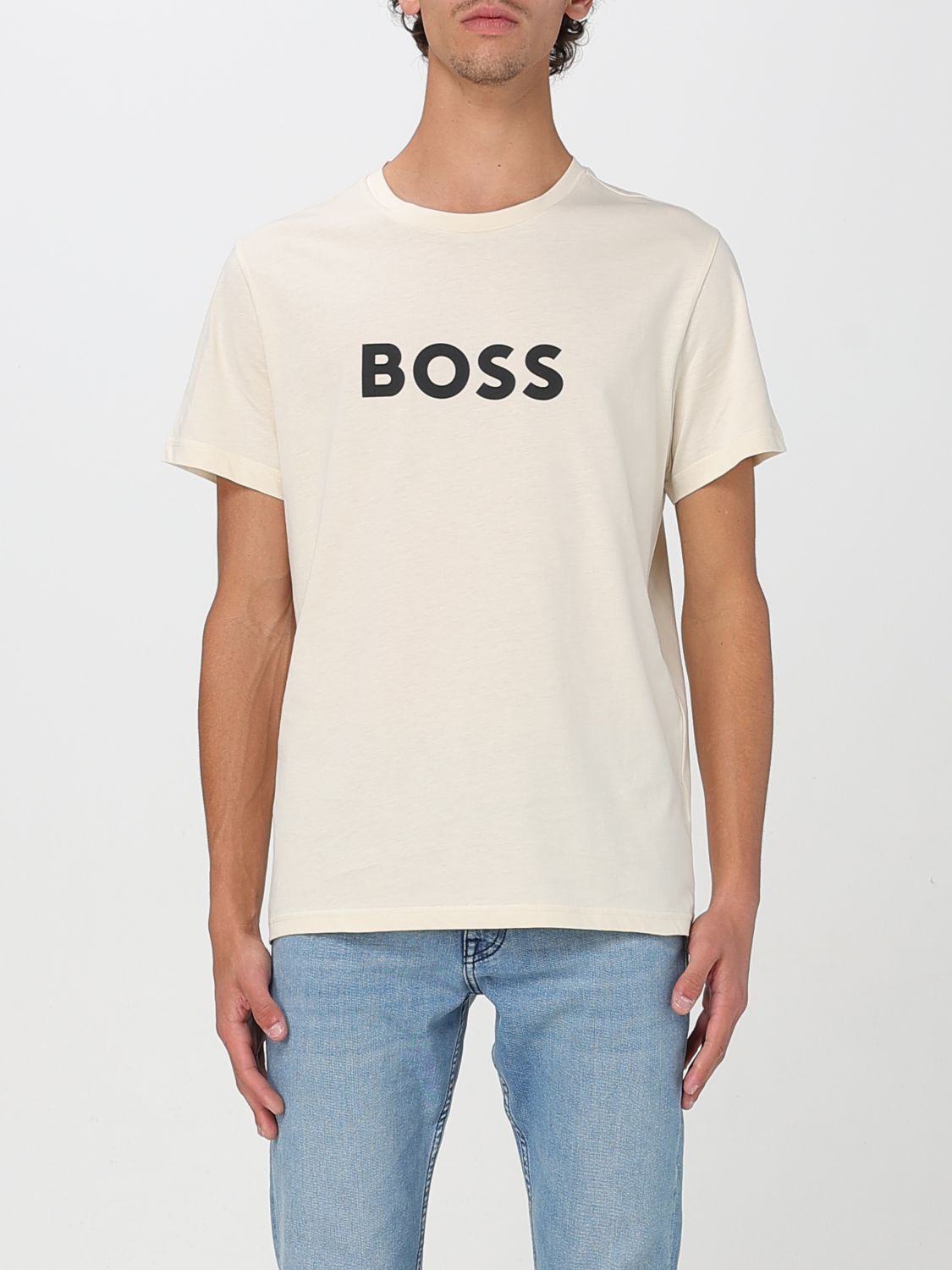 T-Shirt BOSS Men color Ivory