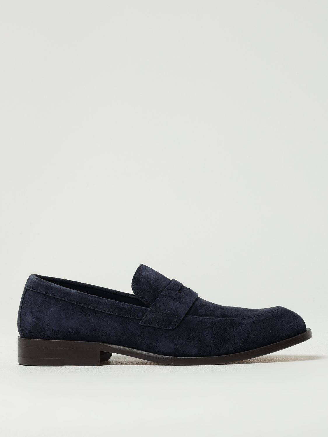 Hugo Boss Loafers Boss Men Color Blue