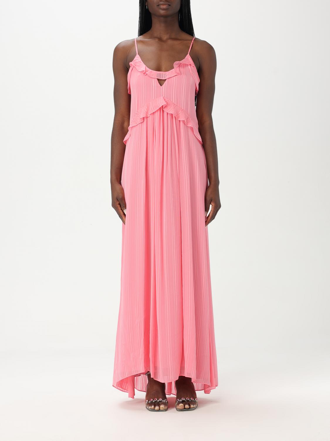 Twinset Dress  Woman Color Peach In Peach