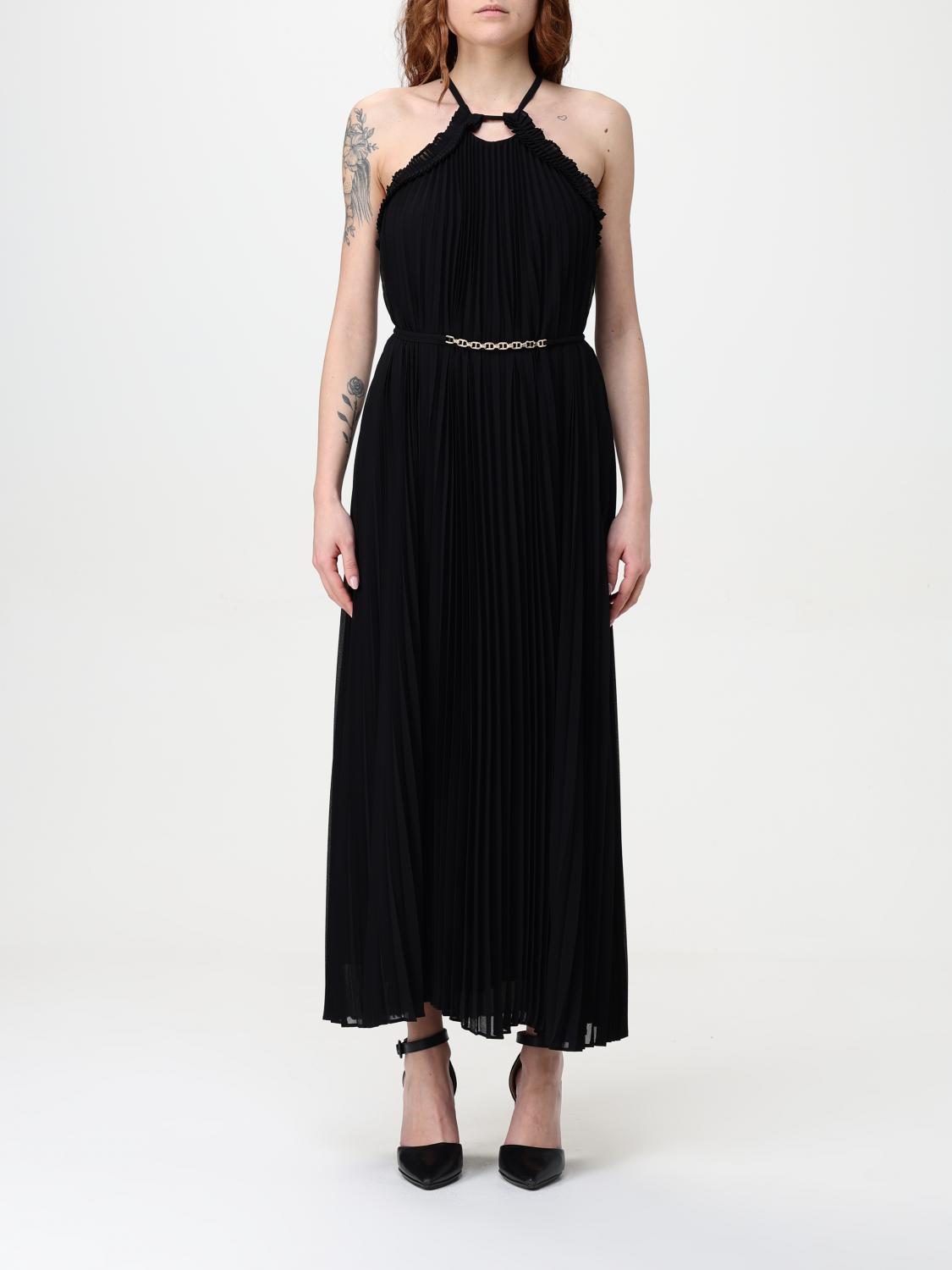 Twinset Dress  Woman Color Black In Black