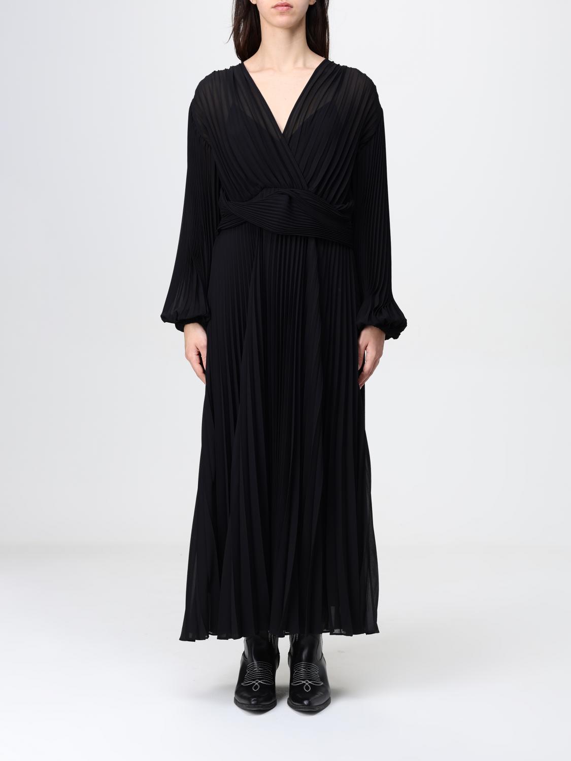 Twinset Kleider Damen Farbe Schwarz In Schwarz