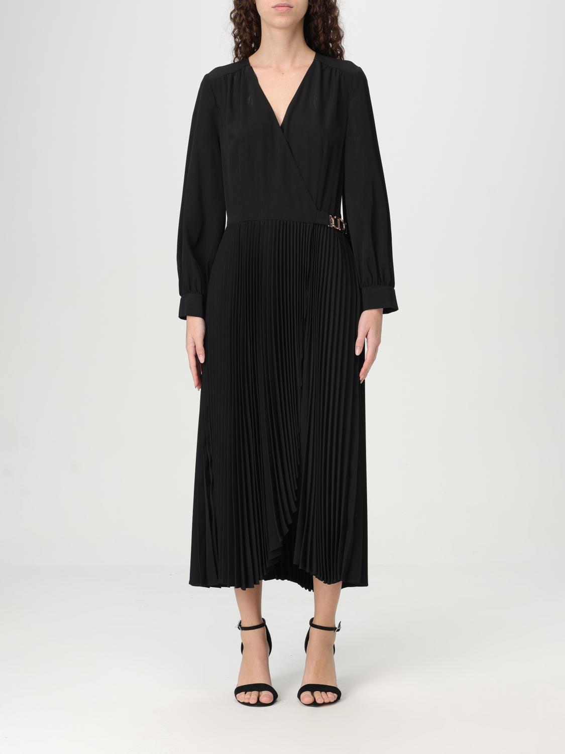 Twinset Dress Woman Color Black In Black