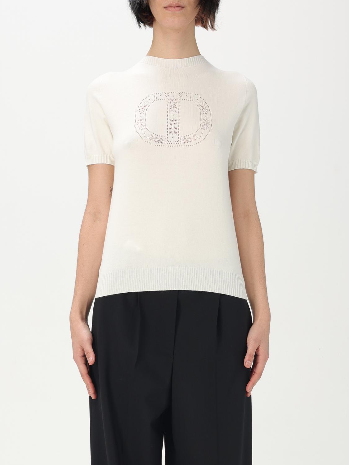 Twinset Pullover Damen Farbe Ice In Ice