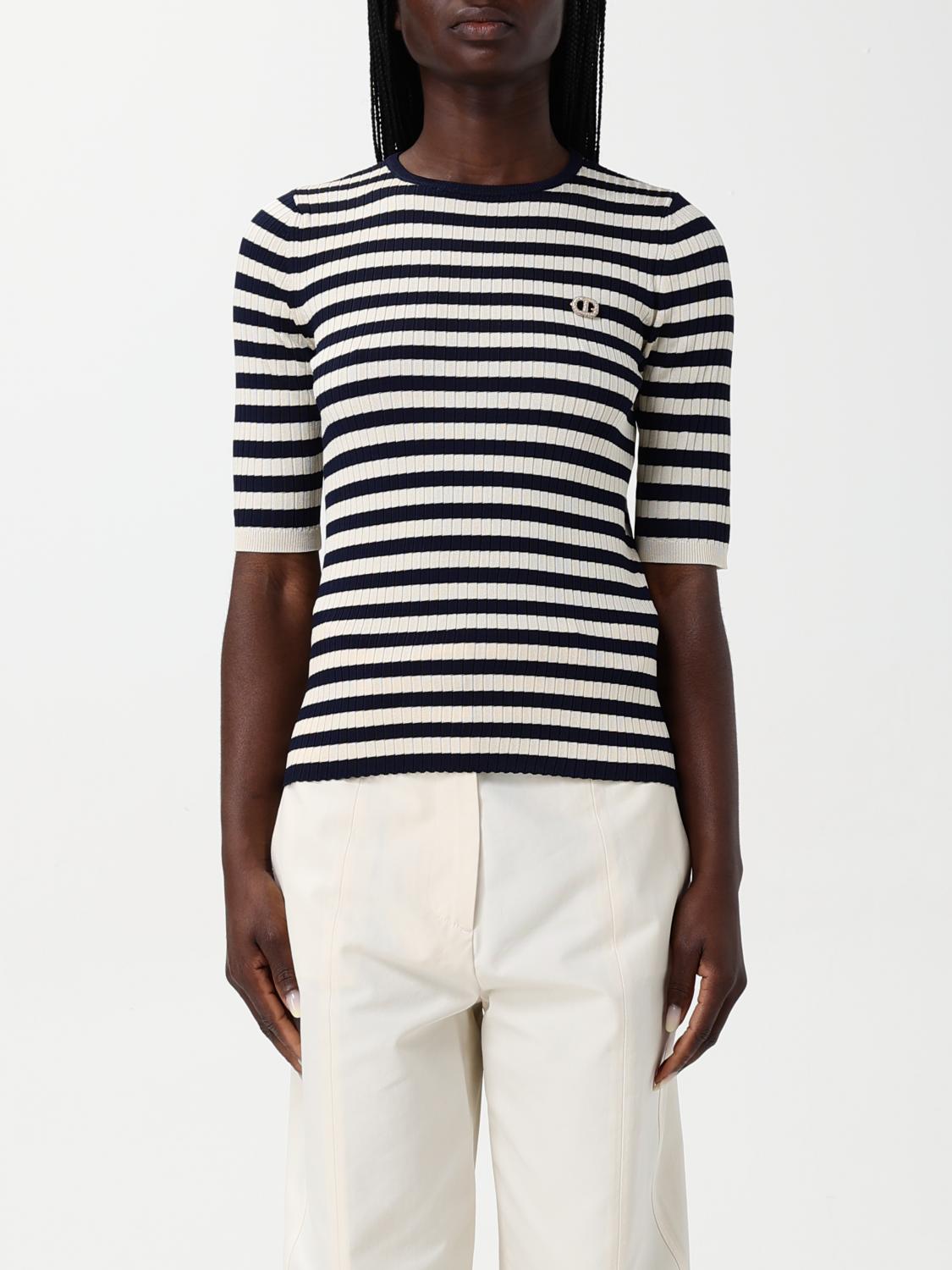 TWINSET SWEATER TWINSET WOMAN COLOR BLUE 426959009