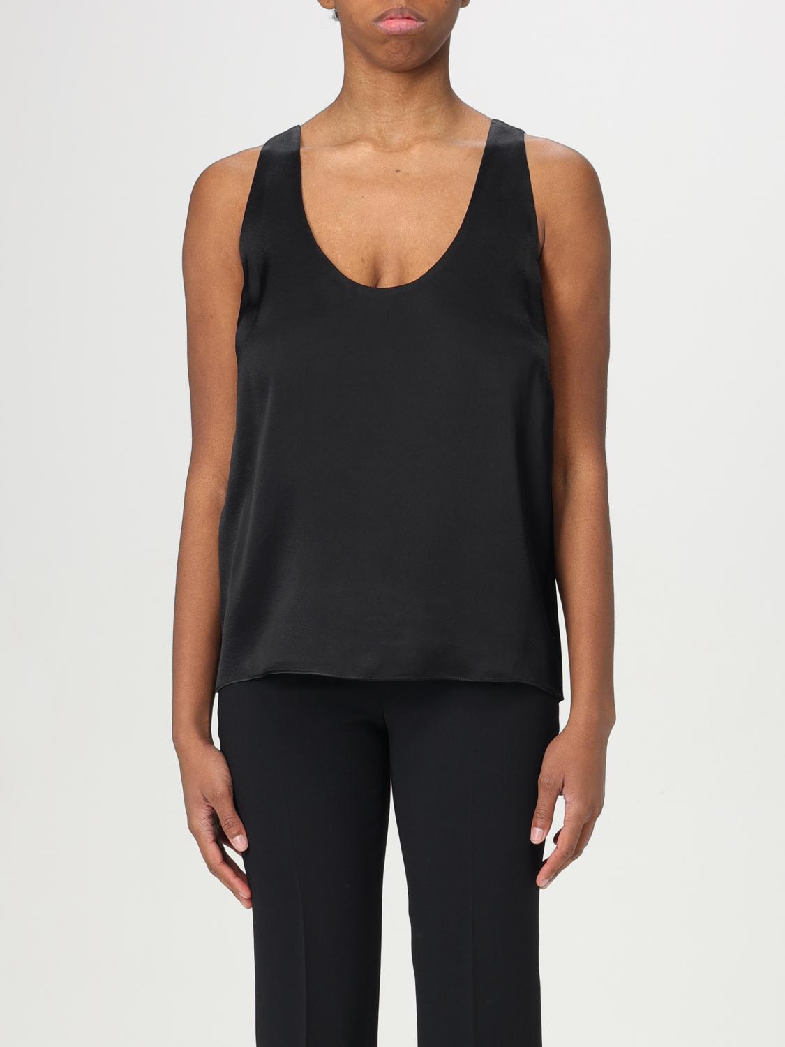 Twinset Top  Woman Color Black In Black