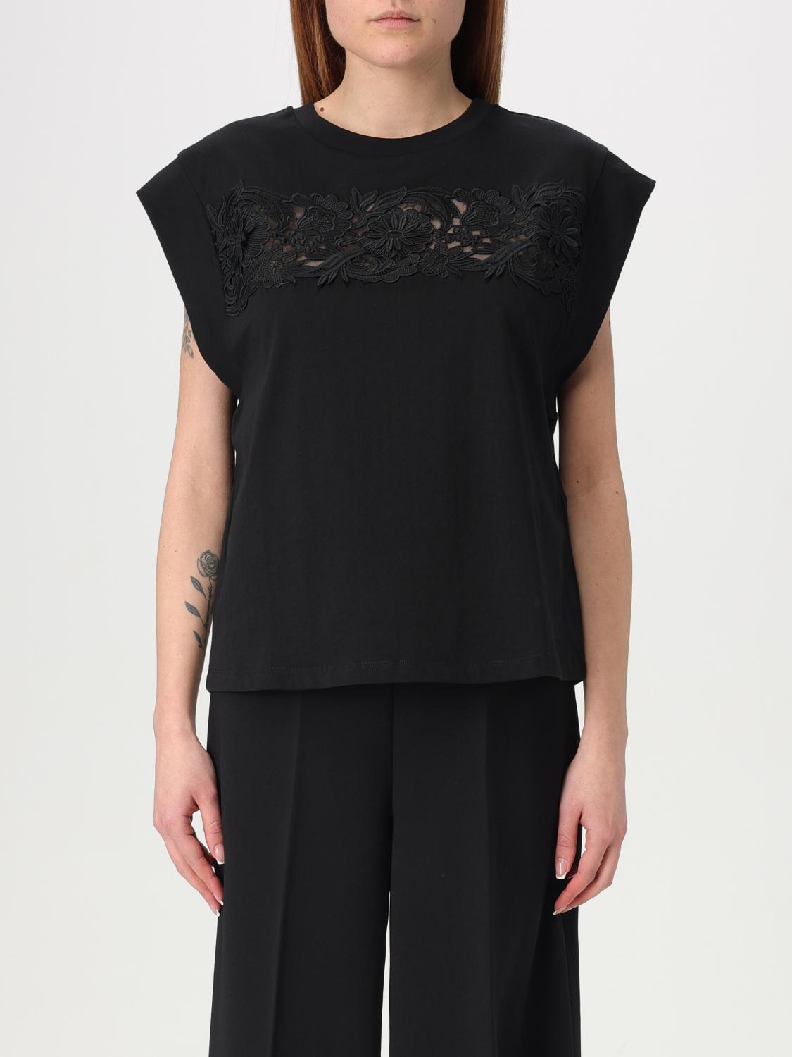 Twinset T-shirt Woman Color Black In Black
