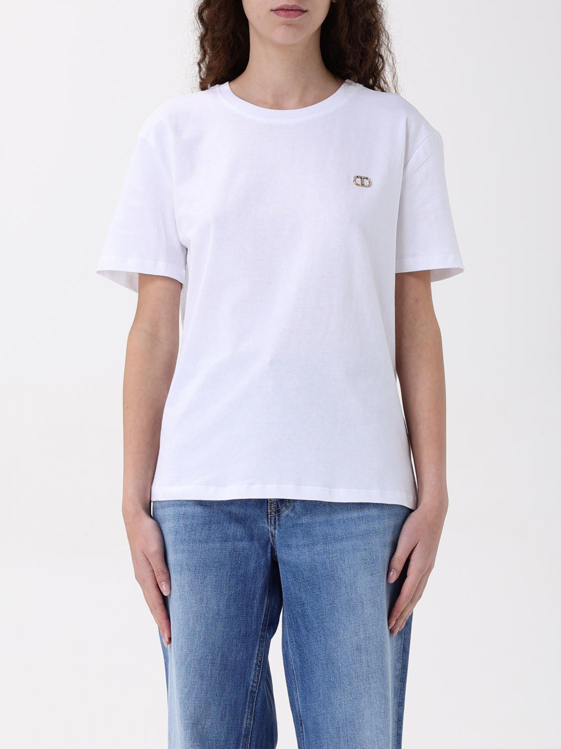 TWINSET T-SHIRT TWINSET WOMAN COLOR WHITE 426975001
