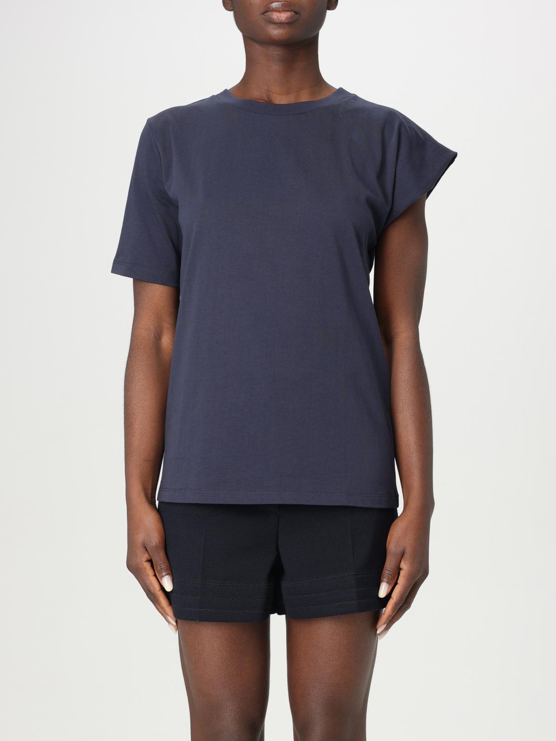 Twinset T-shirt Woman Color Blue In Blue
