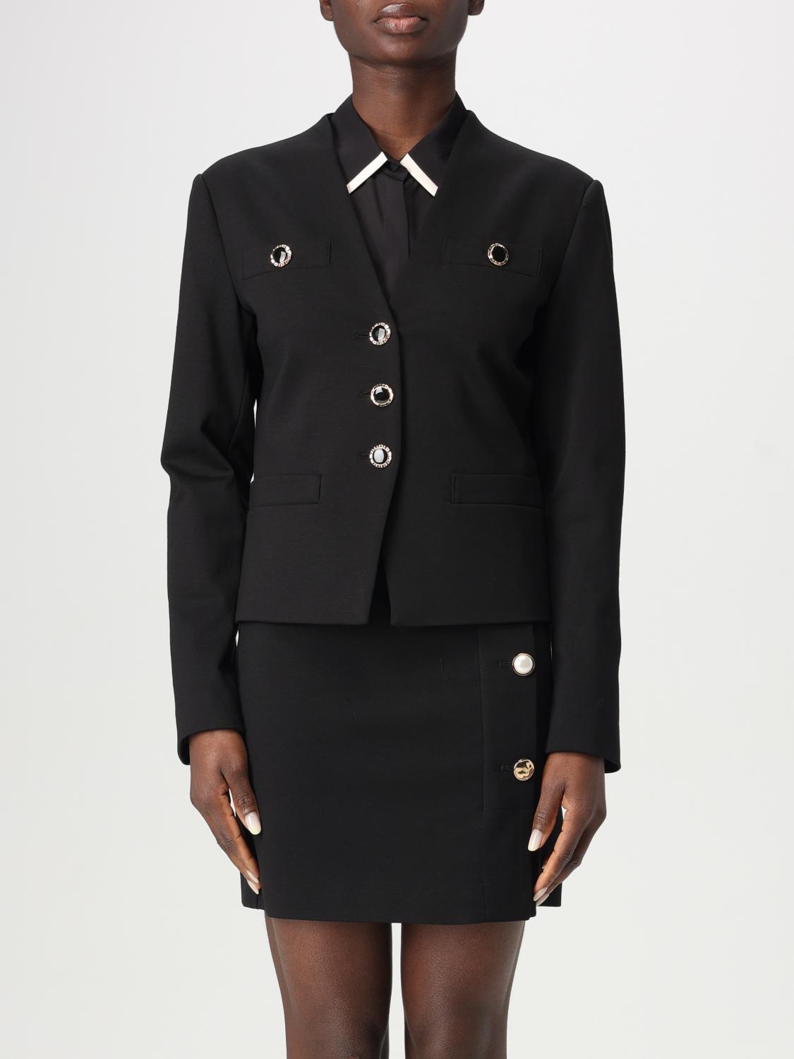 TWINSET BLAZER TWINSET WOMAN COLOR BLACK 426985002