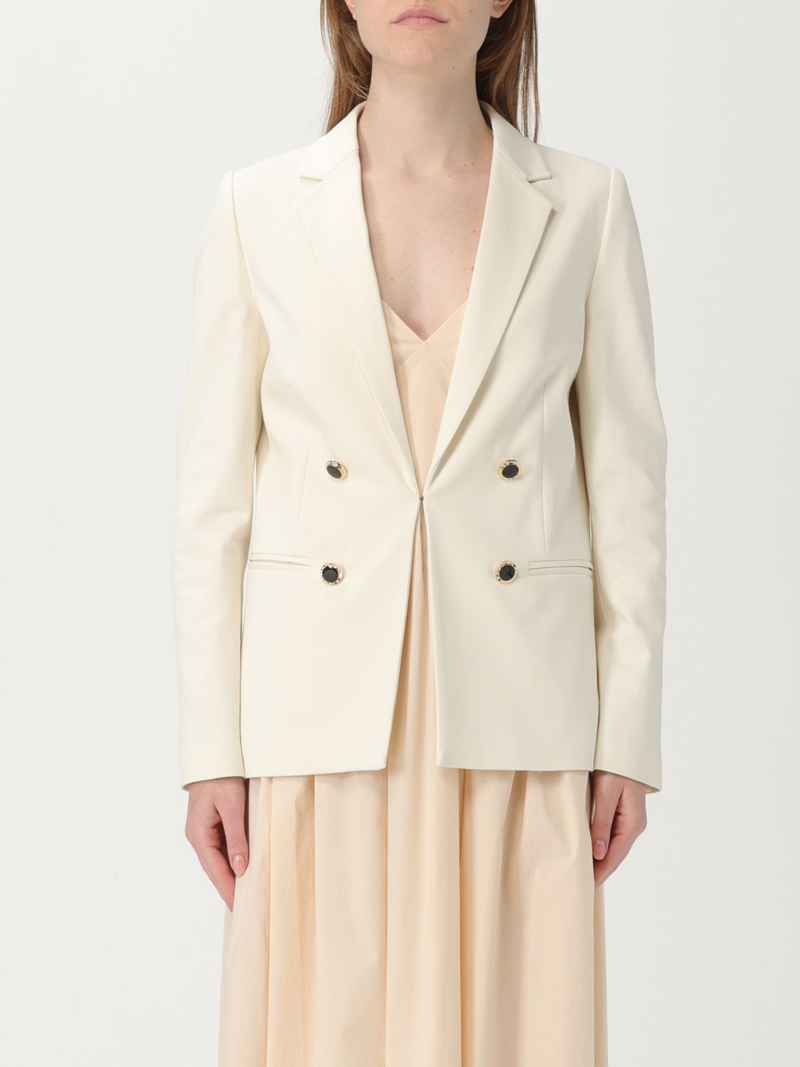 Twinset Blazer  Woman Color Pearl