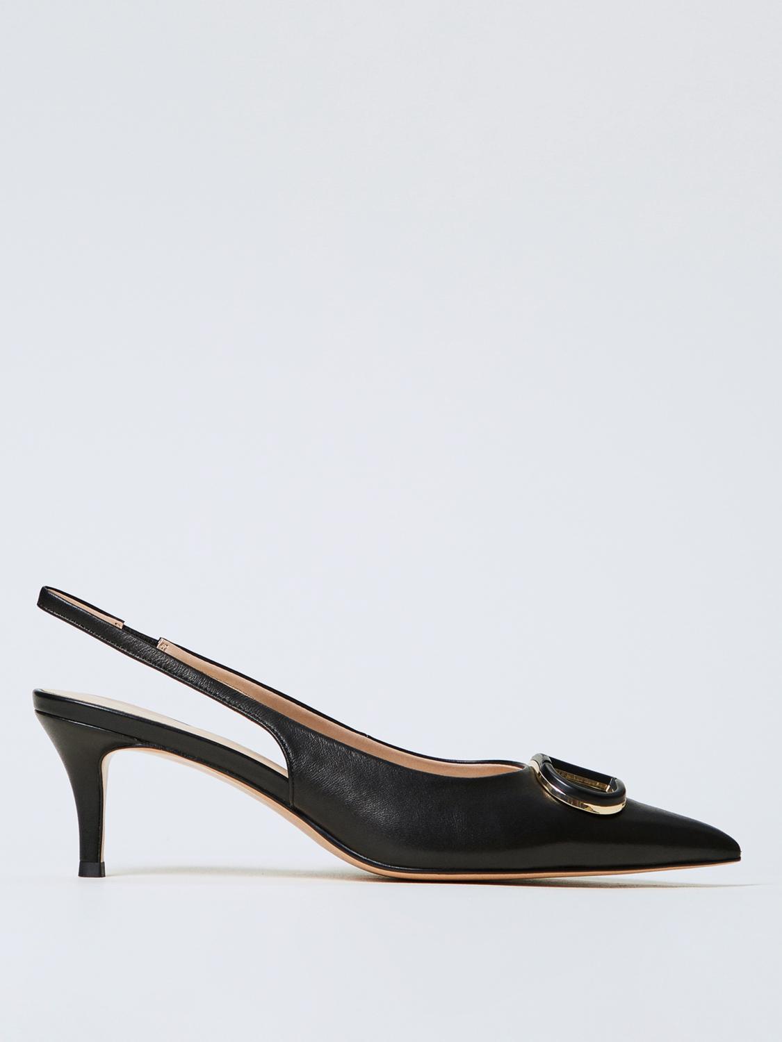 Twinset High Heel Shoes Woman Color Black In Black