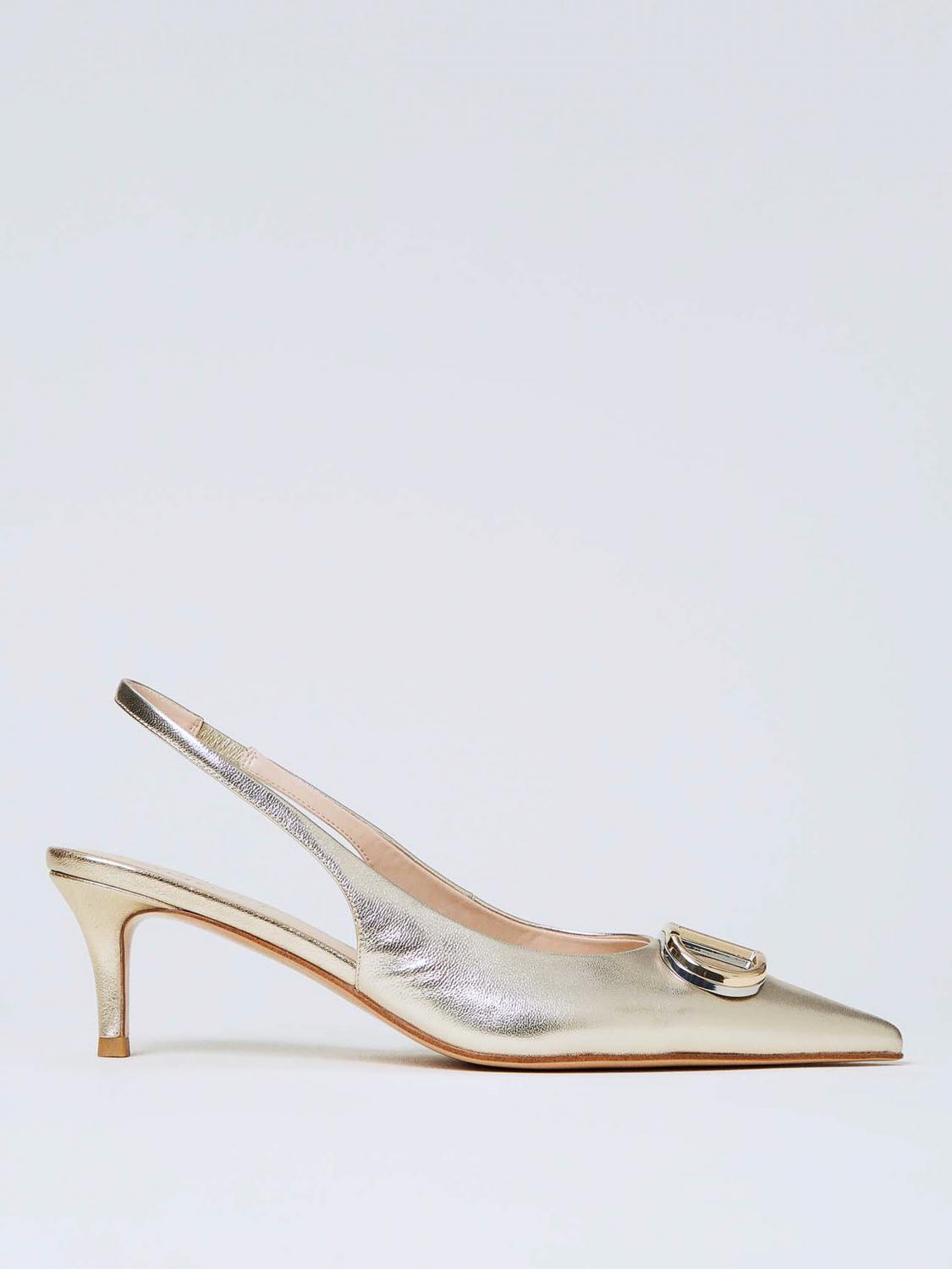 Shop Twinset Pumps  Woman Color Gold