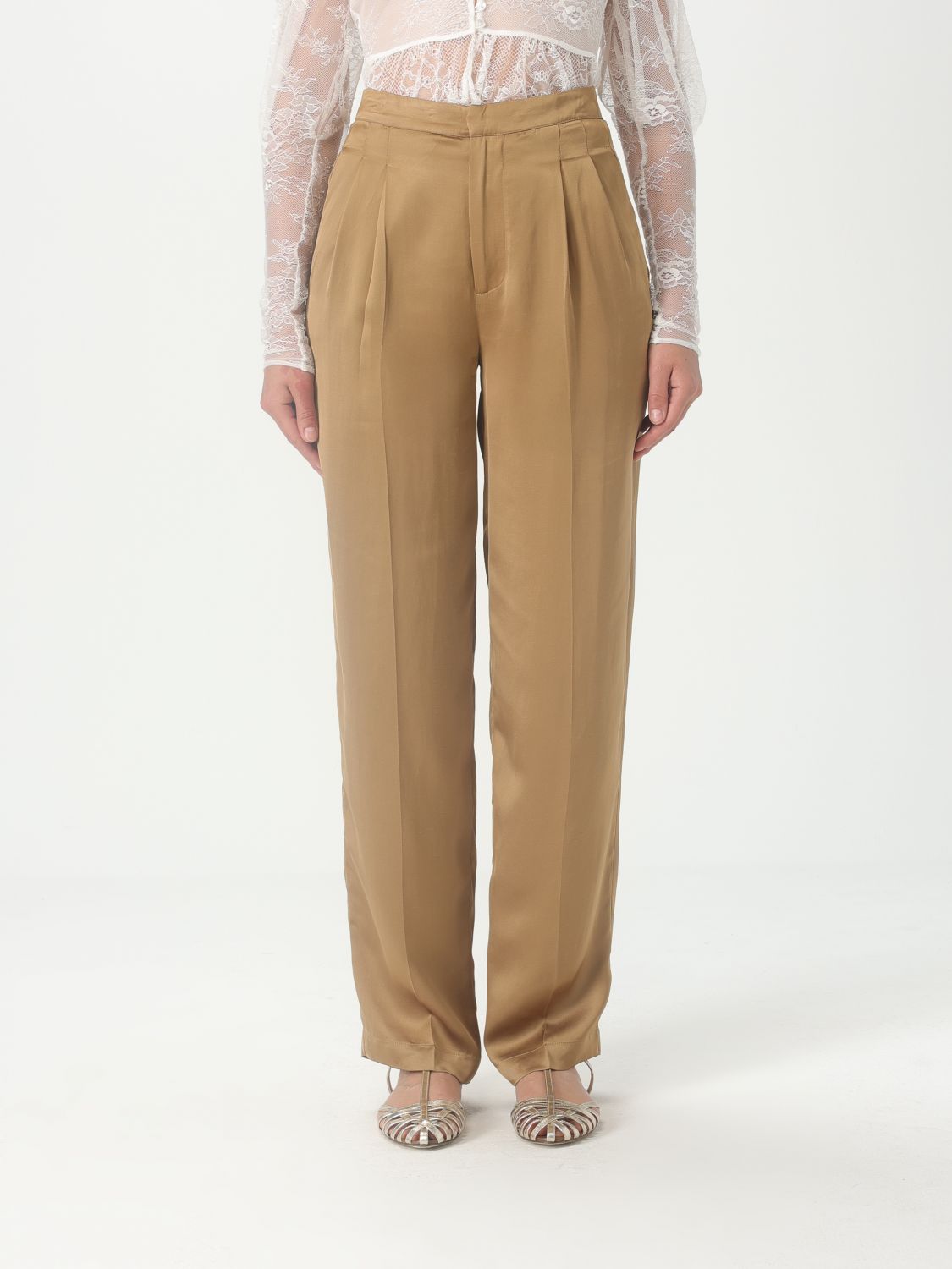 Twinset Pants  Woman Color Green