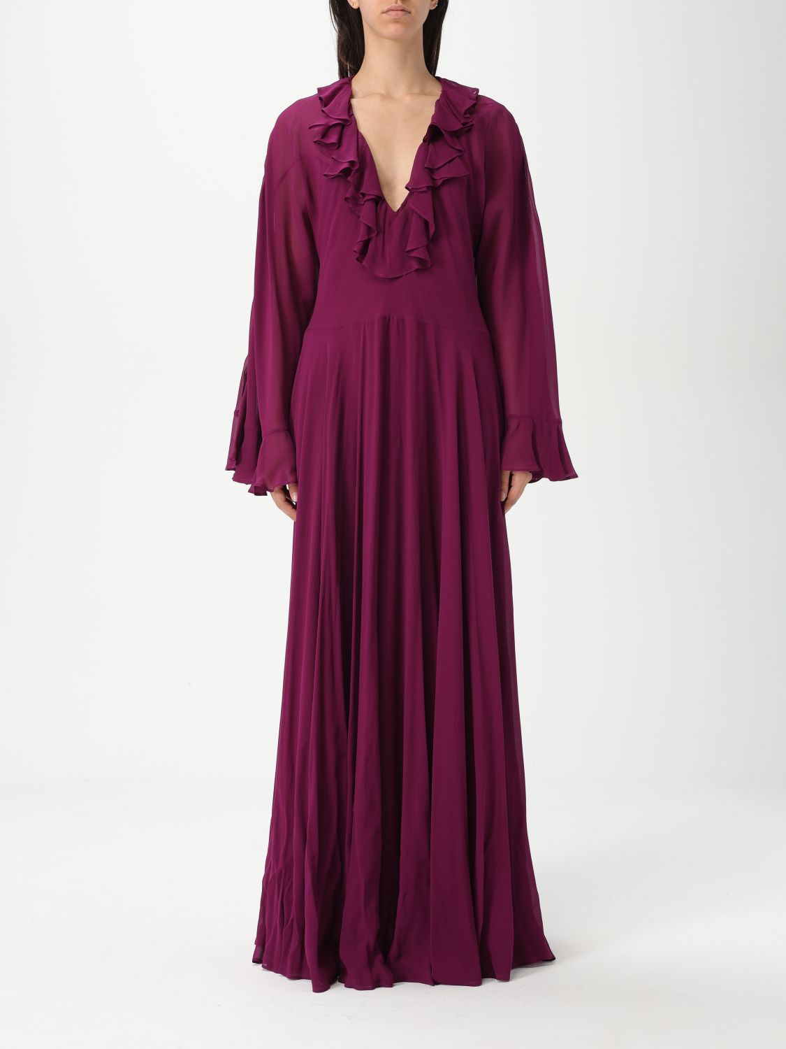 Dress TWINSET Woman color Burgundy - Twinset - Modalova
