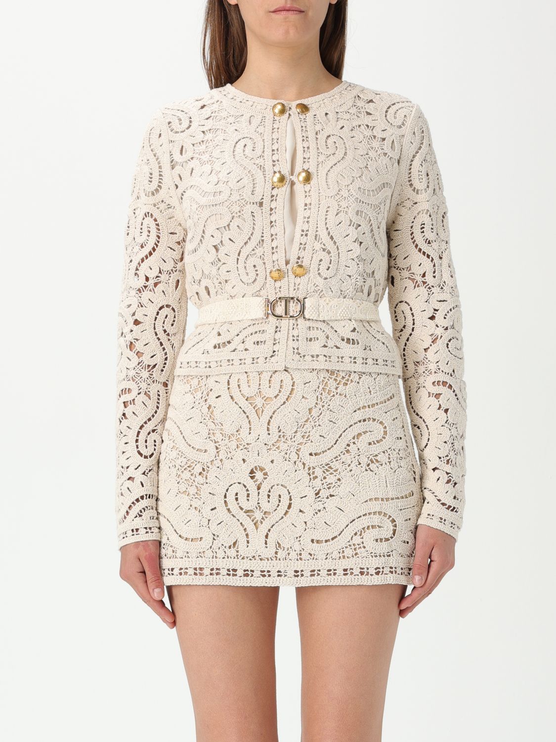 Twinset Blazer  Woman Color Sand